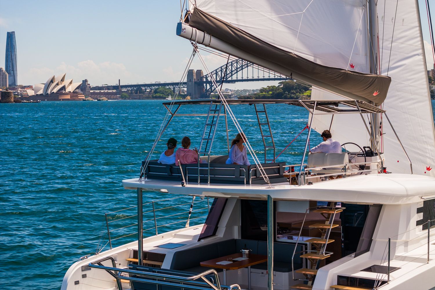 Cervetti 44 Luxury Catmaran Hire Sydney