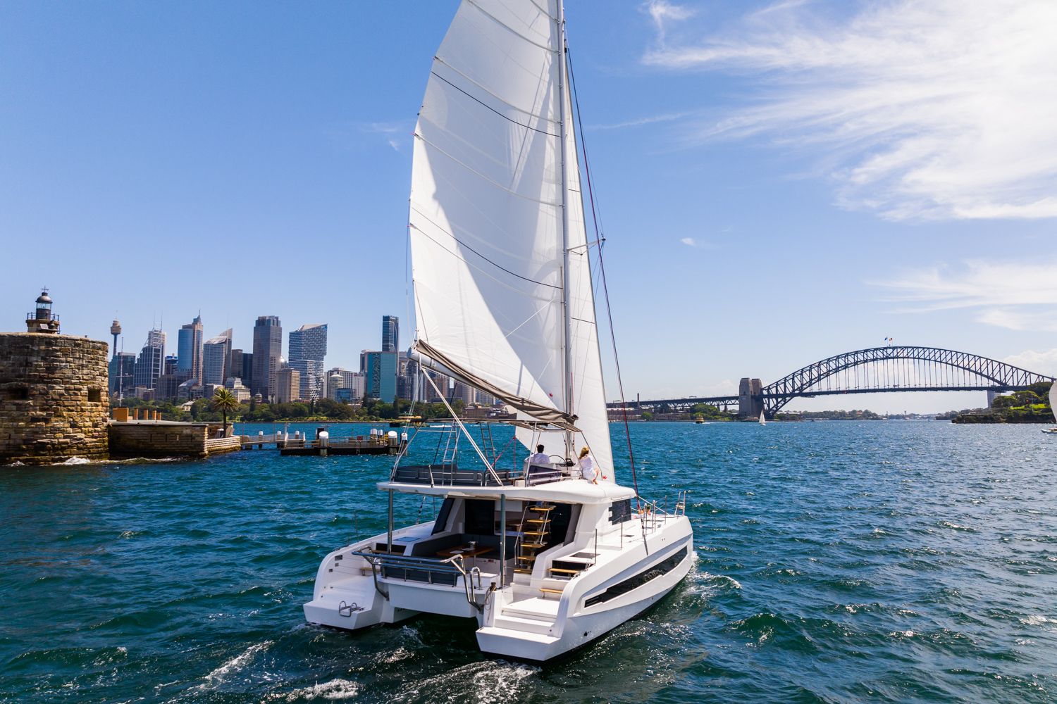 Cervetti 44 Luxury Catmaran Hire Sydney