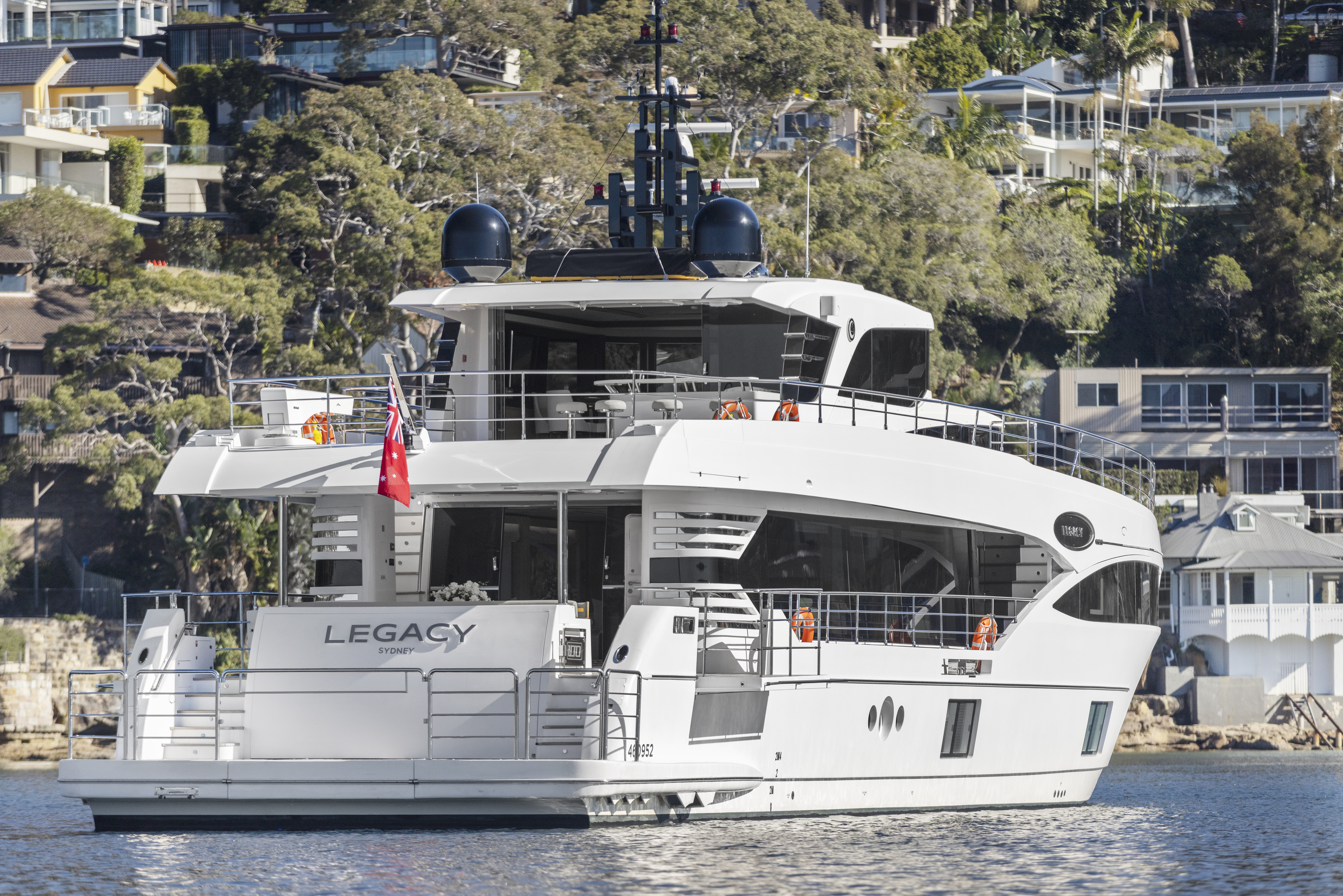 Legacy Luxury Super Yacht Sydney
