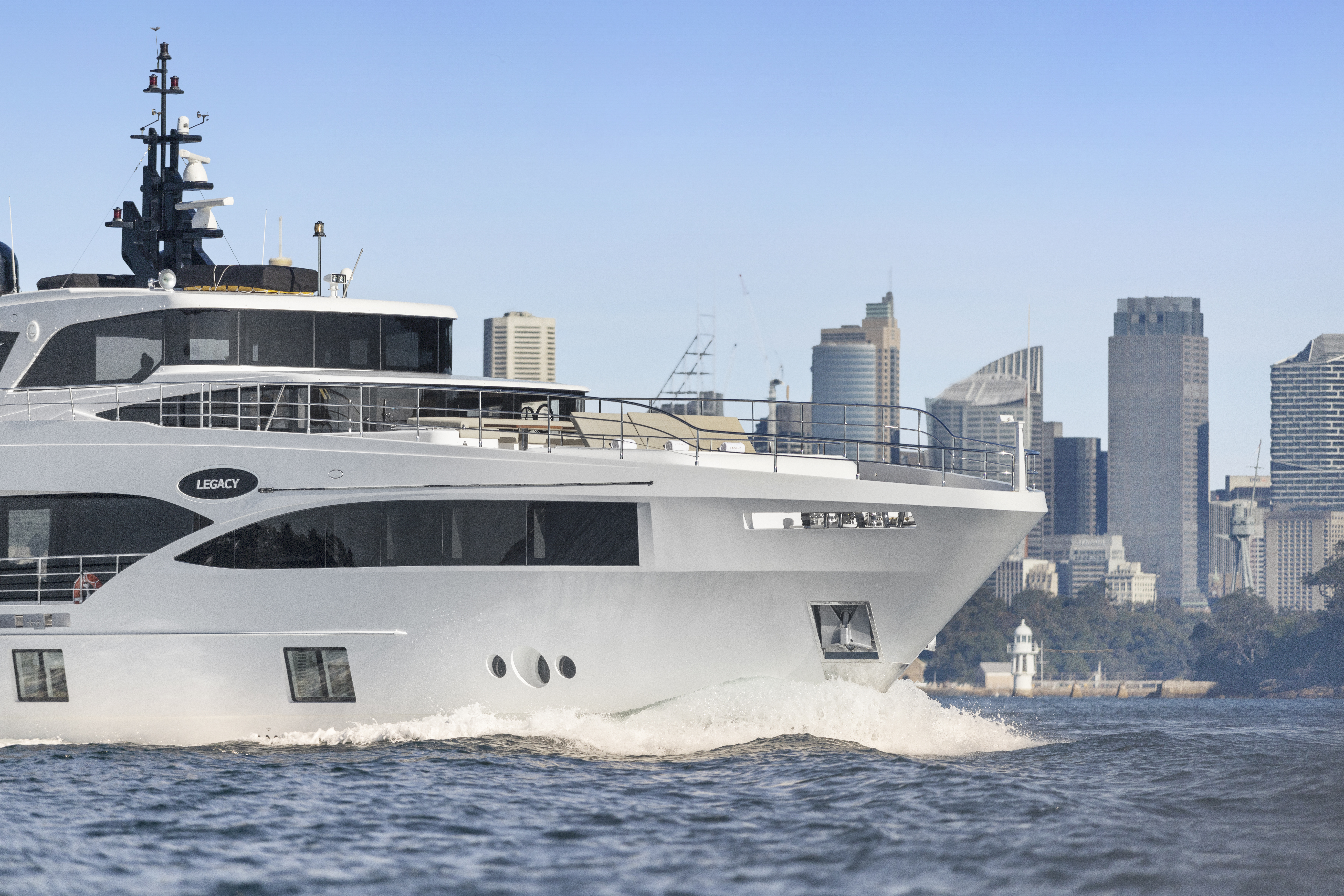 Legacy Luxury Super Yacht Sydney