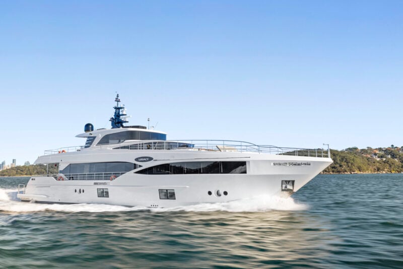 Legacy Luxury Super Yacht Sydney