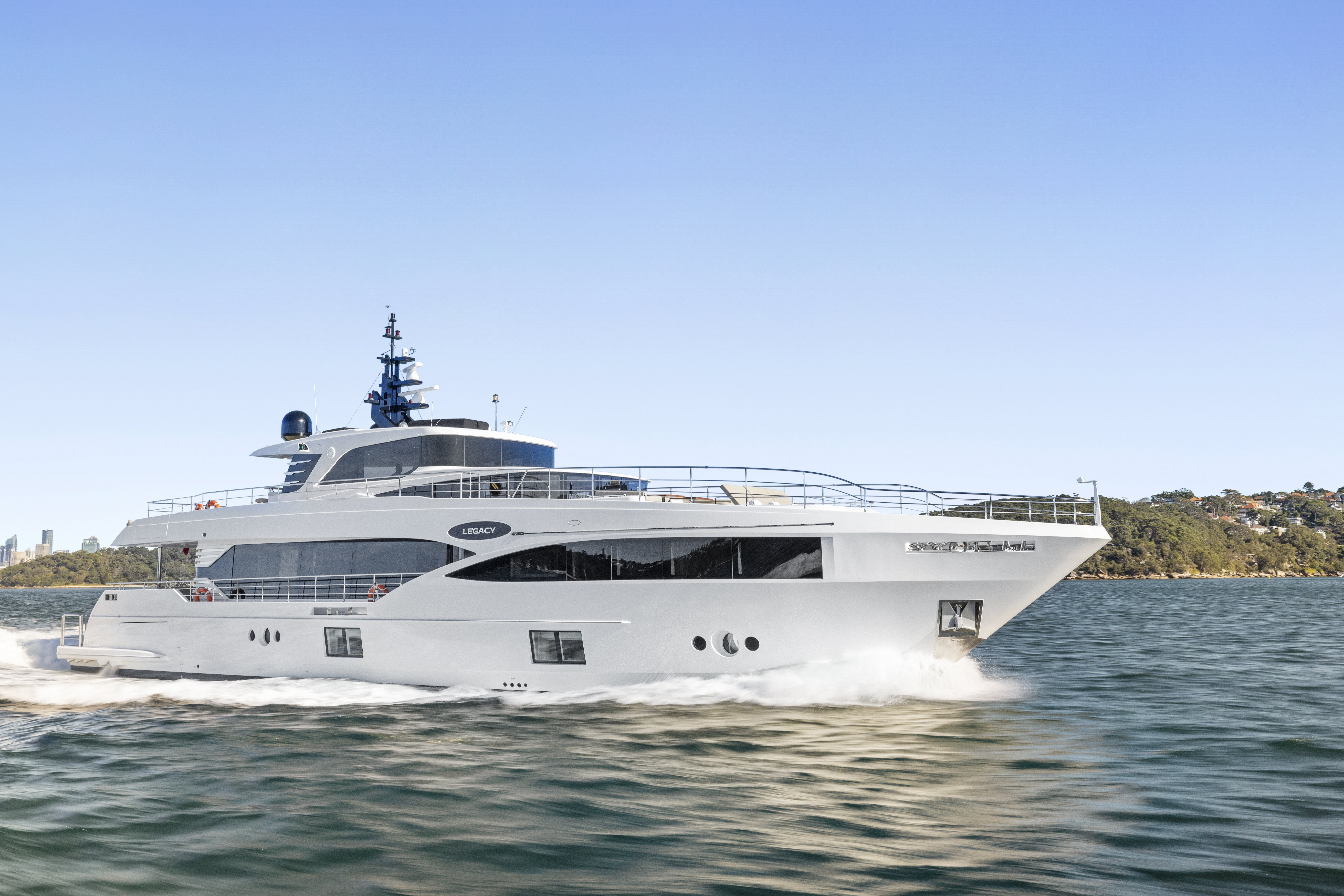 Legacy Luxury Super Yacht Sydney