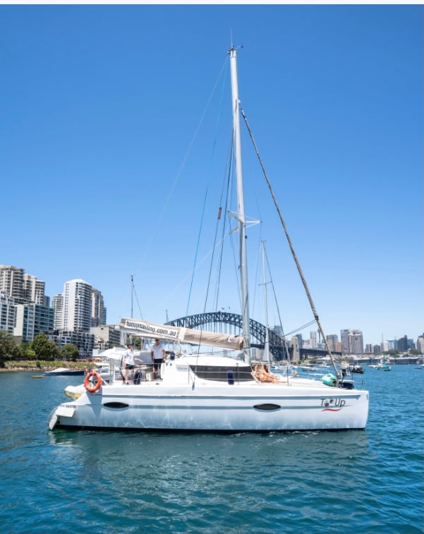 TOO UP Luxury Catamaran Sydney