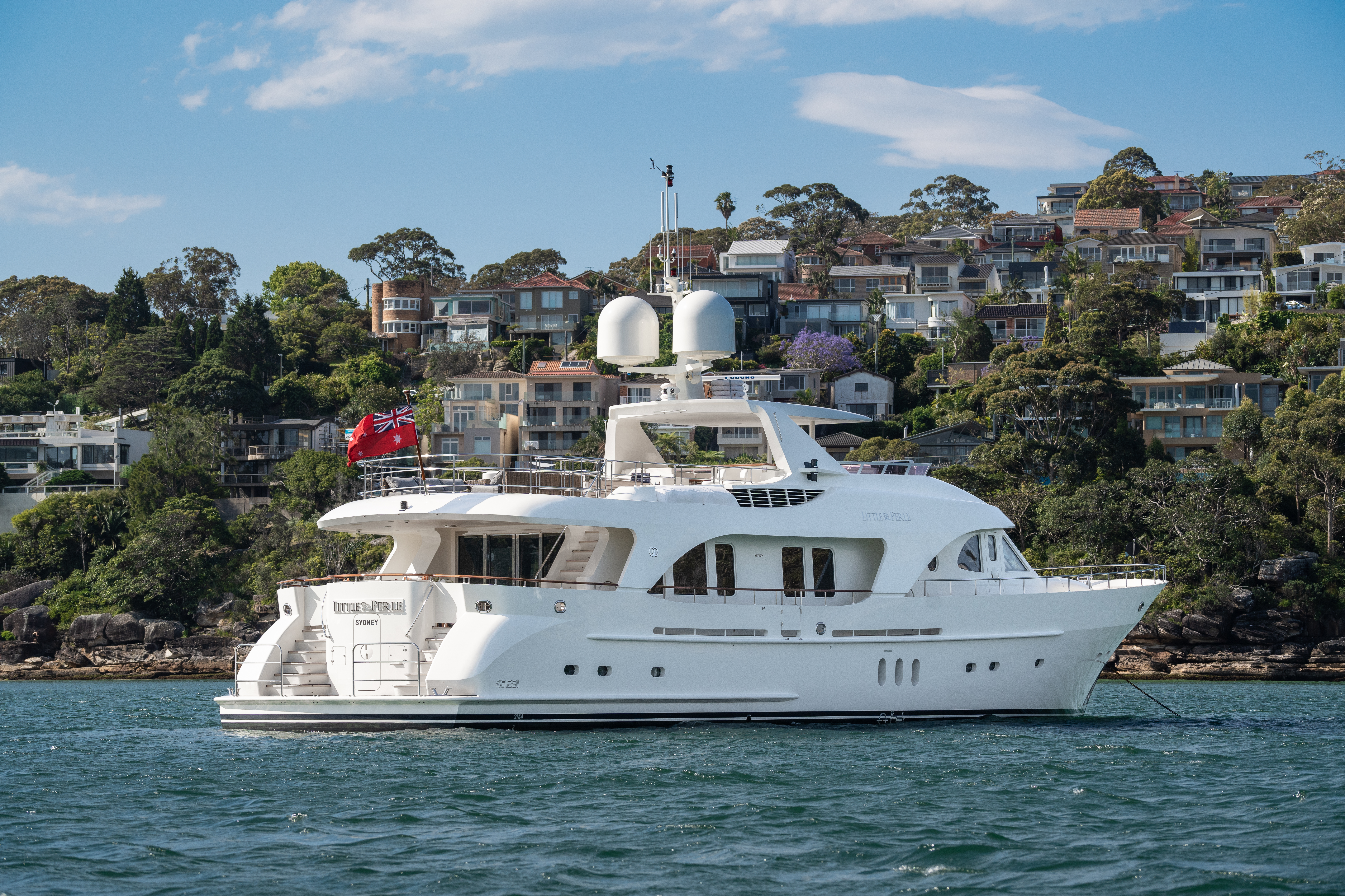 Little Perle Superyacht Hire Sydney