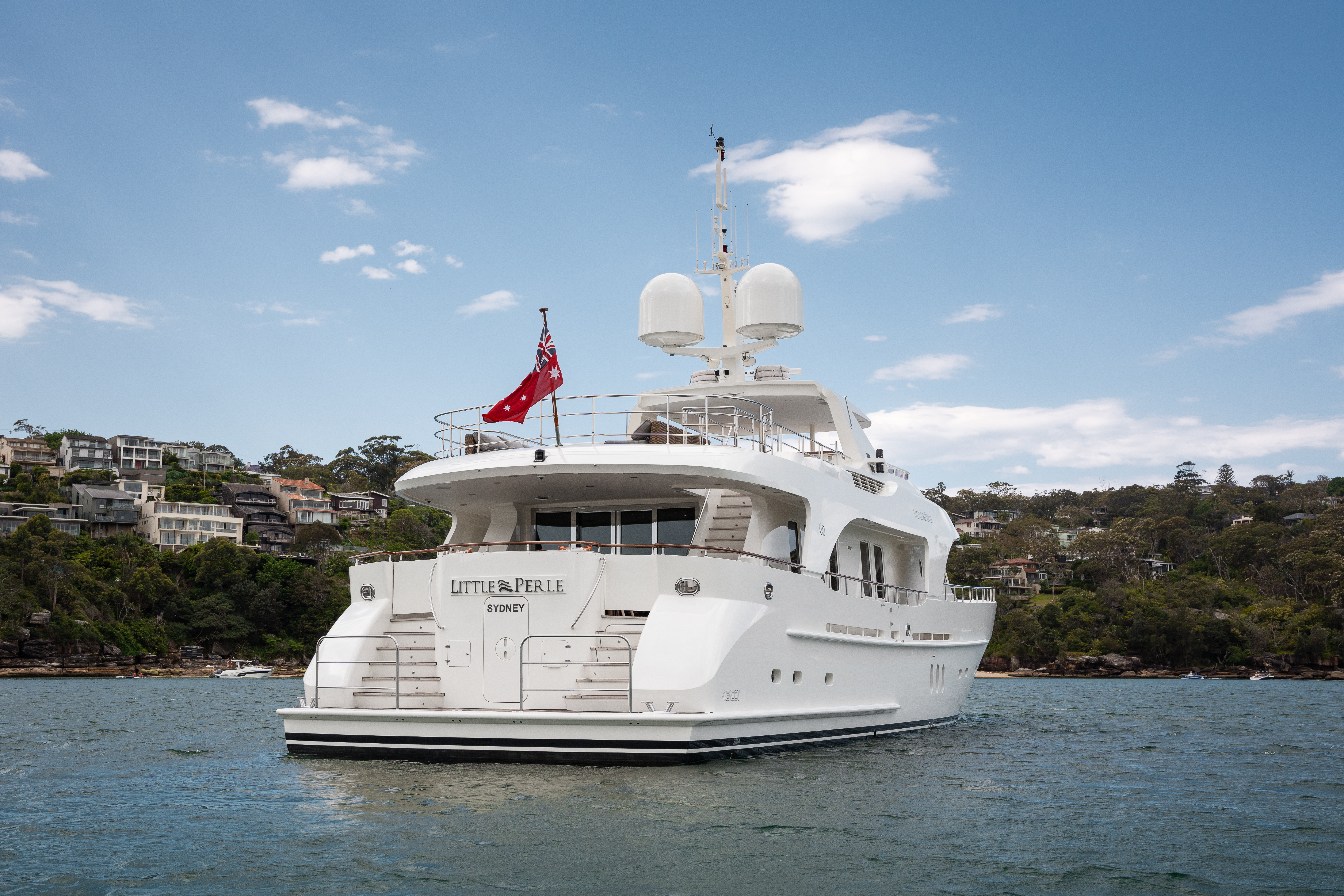 Little Perle Superyacht Hire Sydney