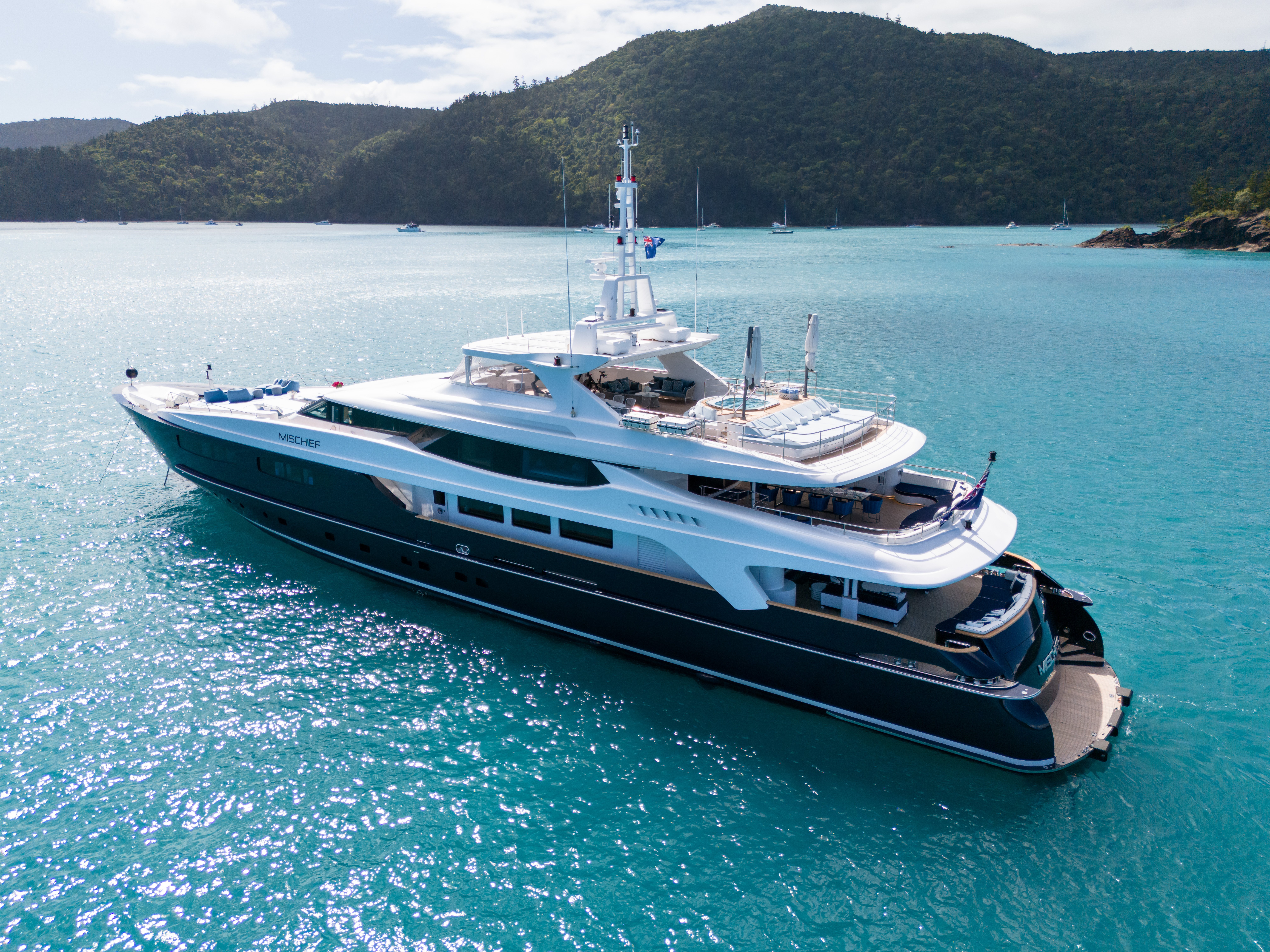 MISCHIEF Luxury Superyacht Sydney