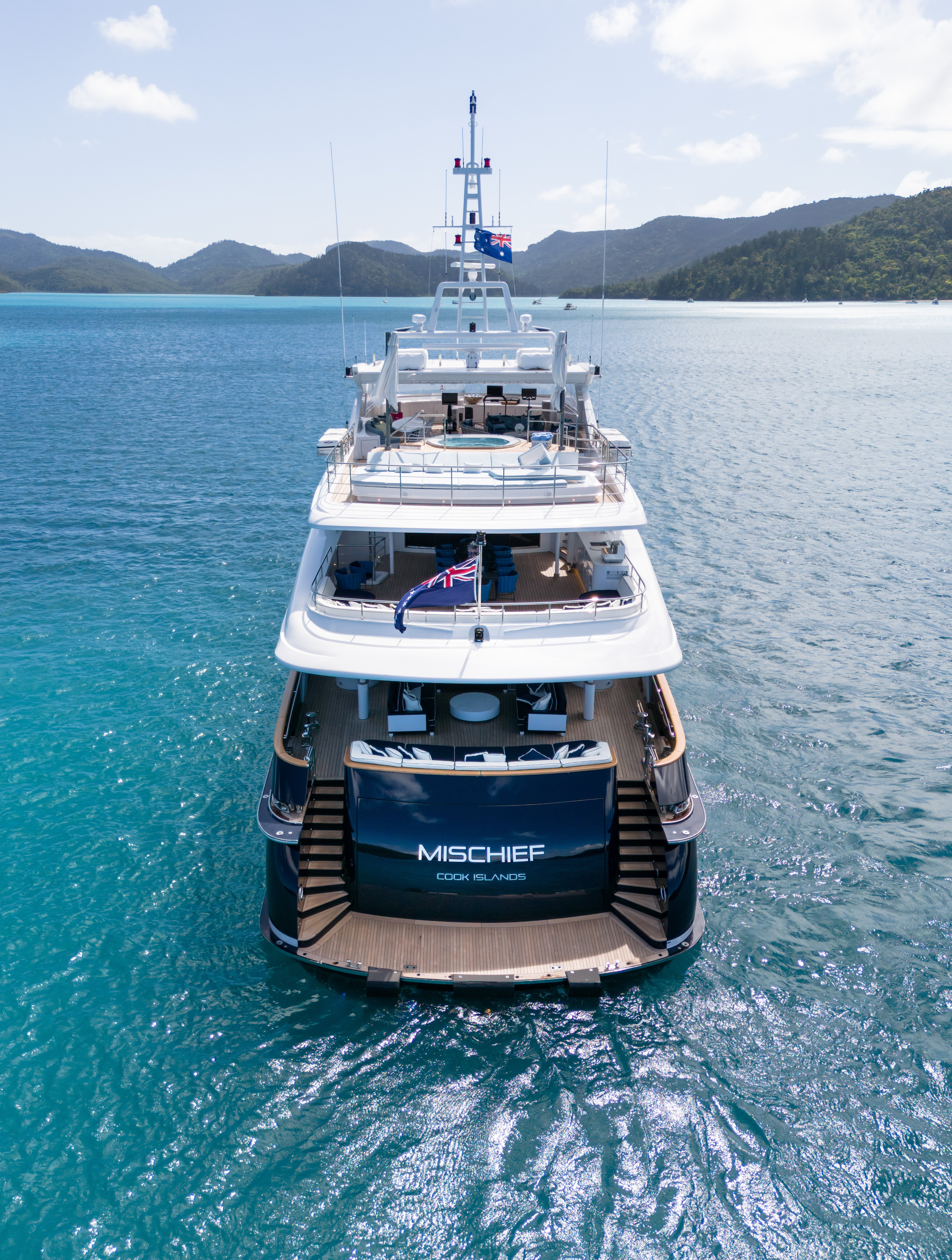 MISCHIEF Luxury Superyacht Sydney