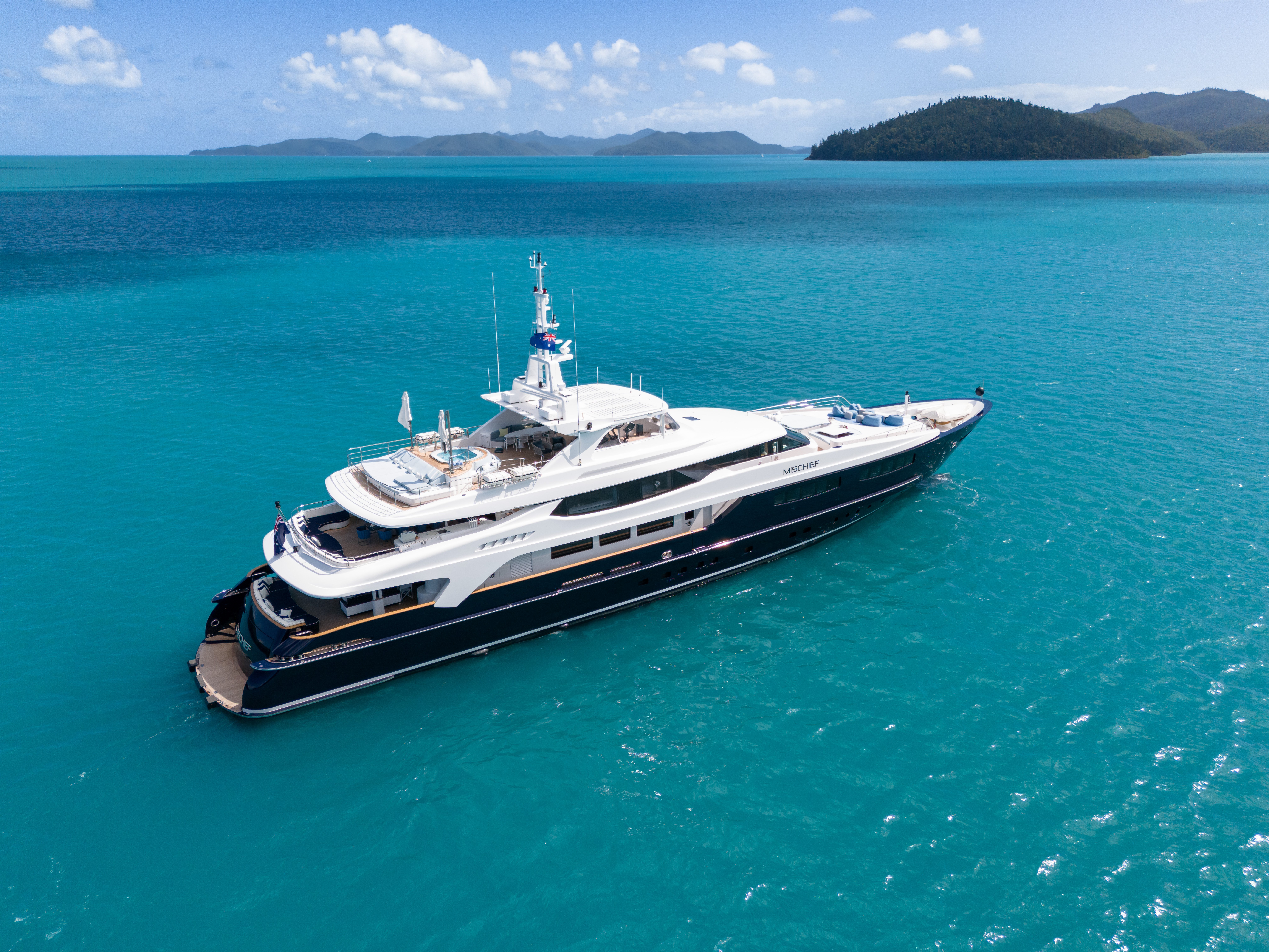 MISCHIEF Luxury Superyacht Sydney