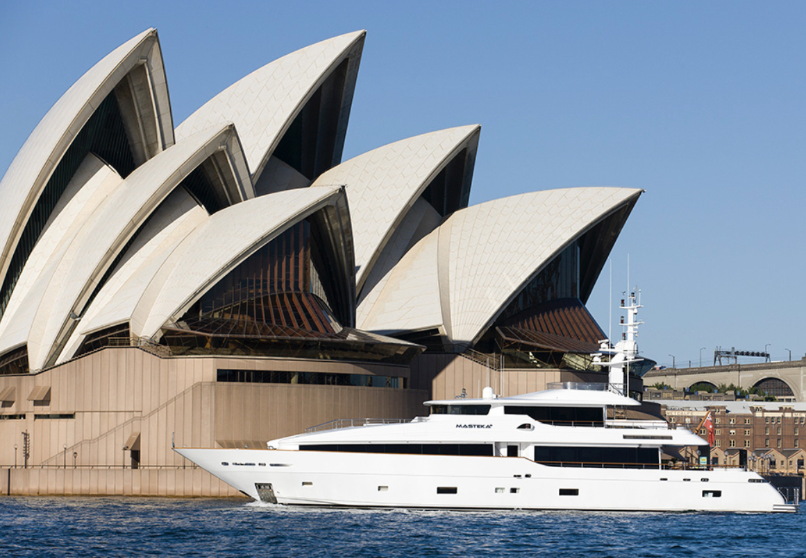 Masteka 2 Super Yacht Hire Sydney