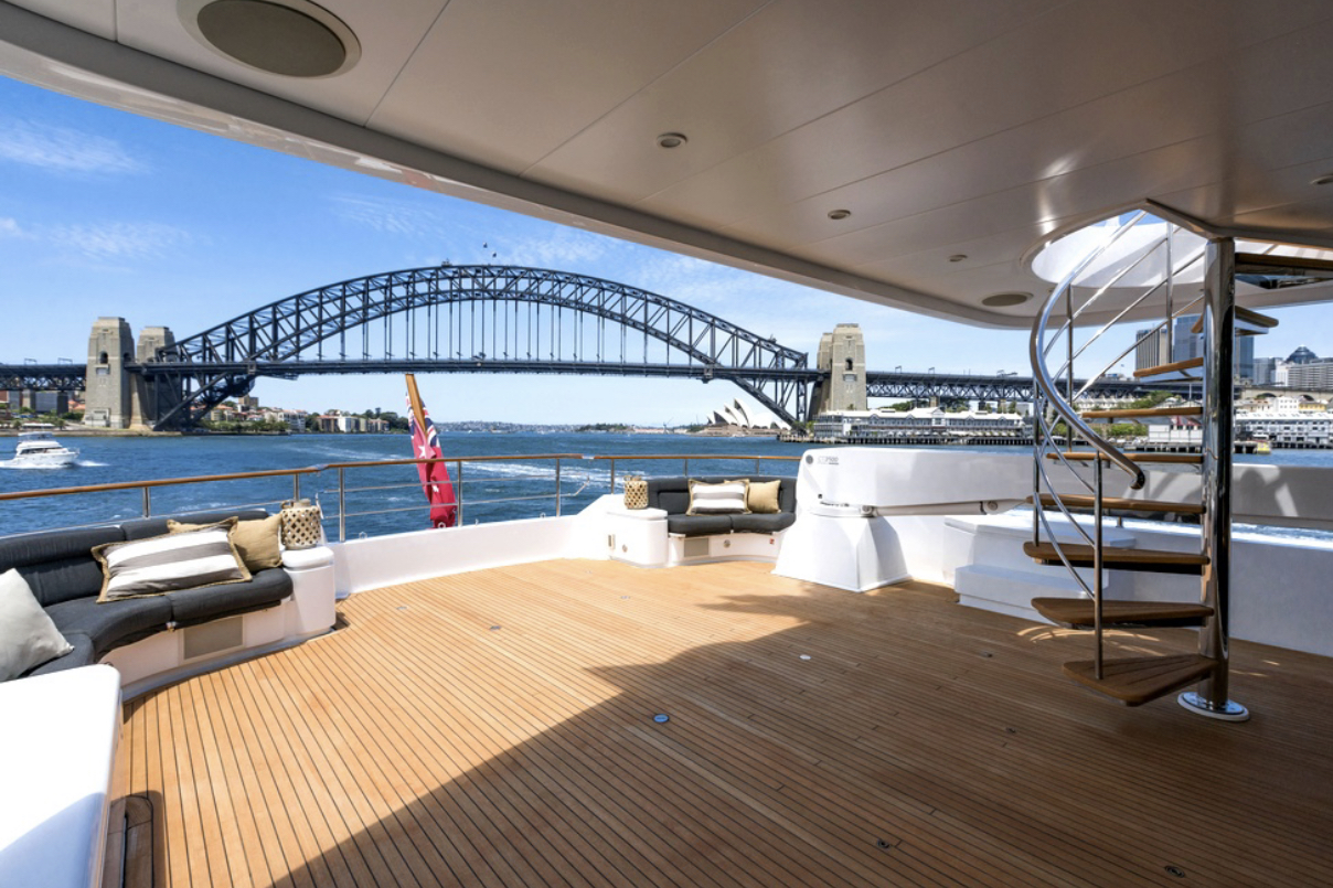 Masteka 2 Super Yacht Hire Sydney