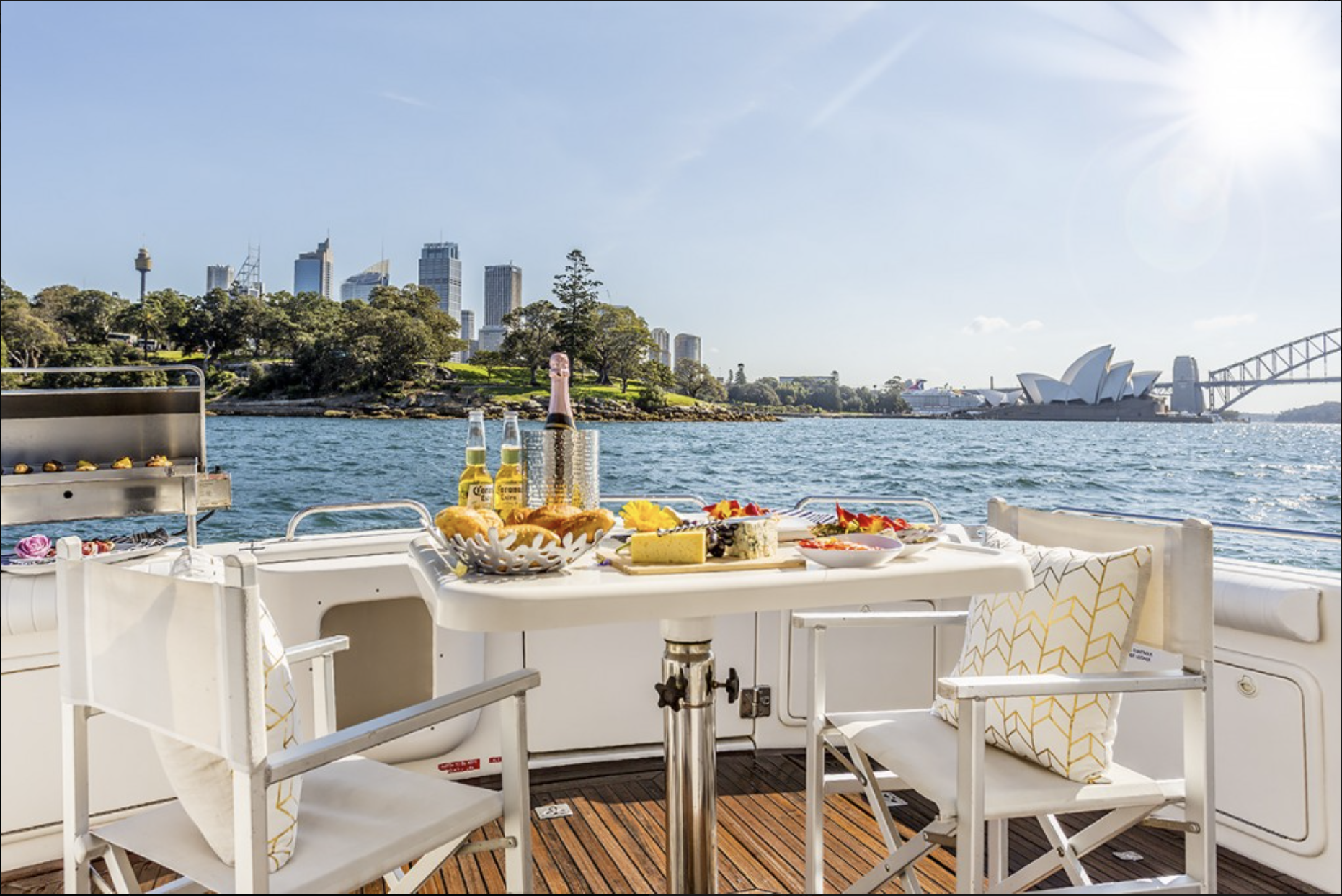 Ocean Blue Luxury Yacht Sydney