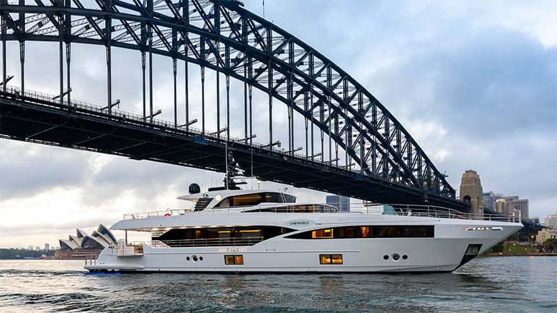 OneWorld Luxury Superyacht Sydney