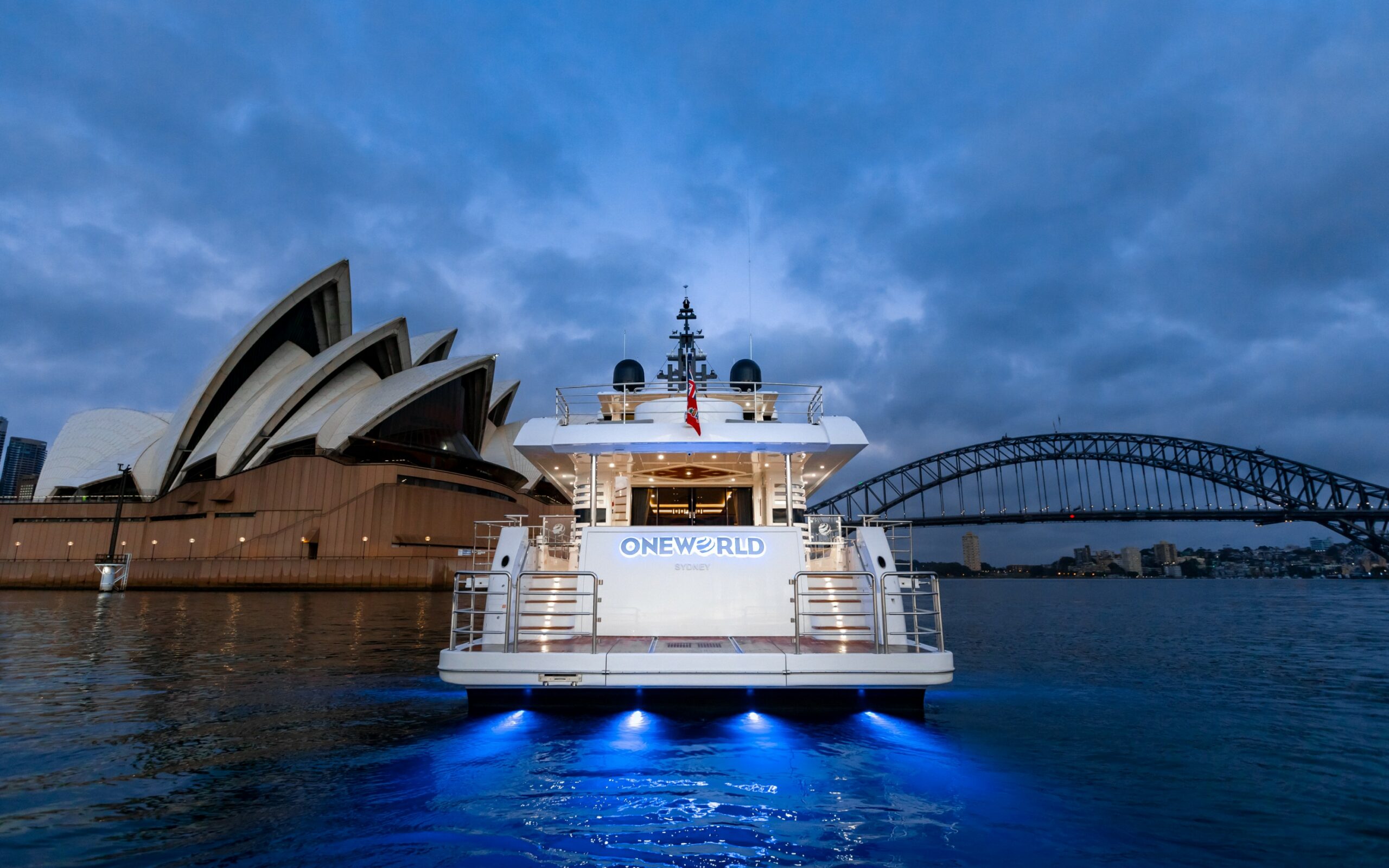 OneWorld Luxury Superyacht Sydney