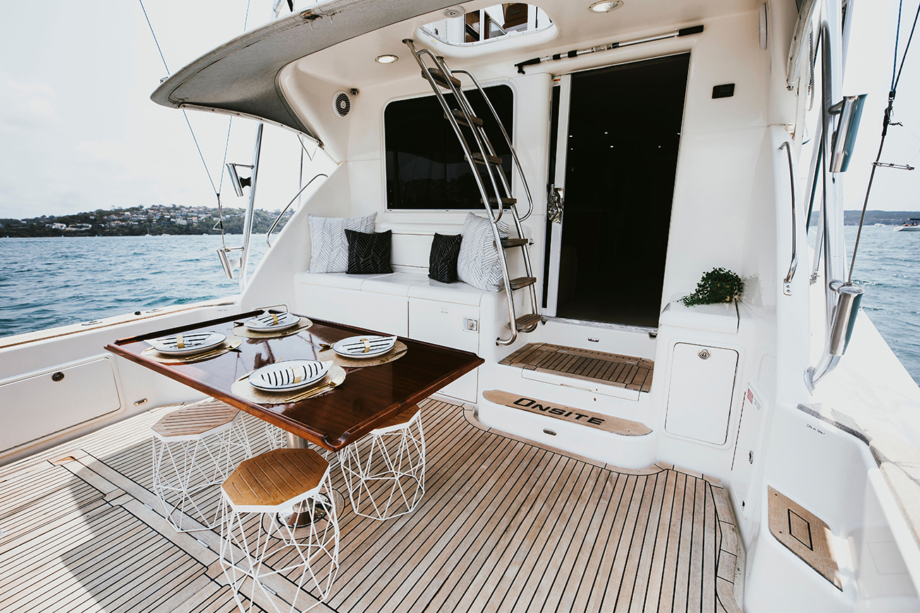Onsite Luxury Boat Hire Sydney
