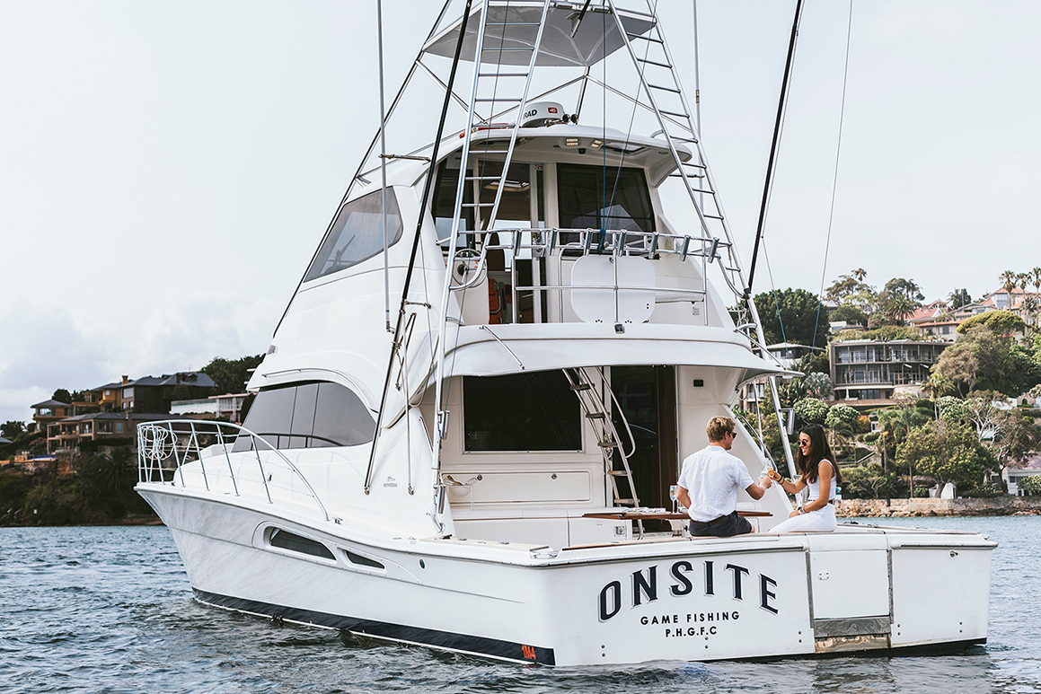 Onsite Luxury Boat Hire Sydney