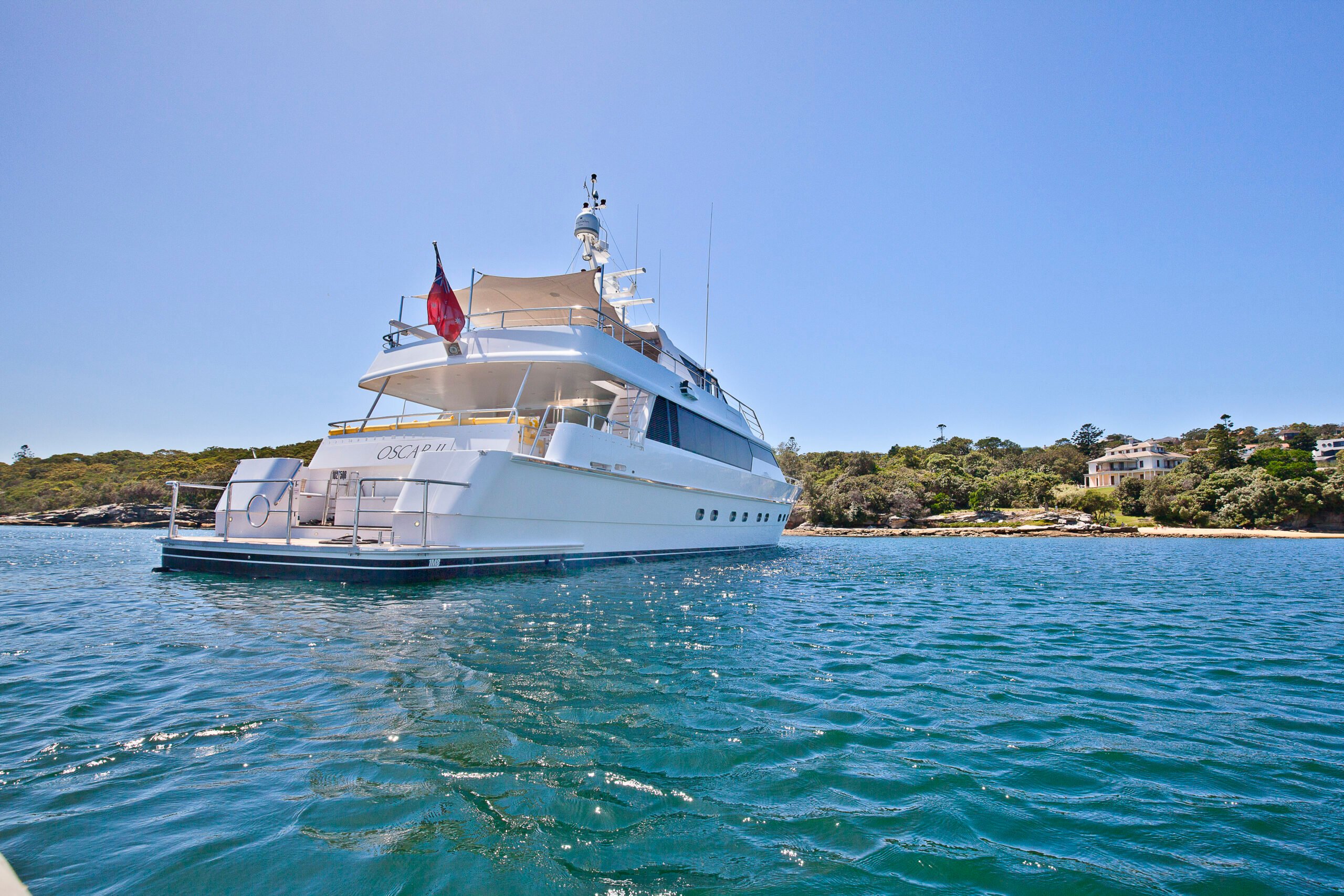 Oscar II Luxury Superyacht Sydney