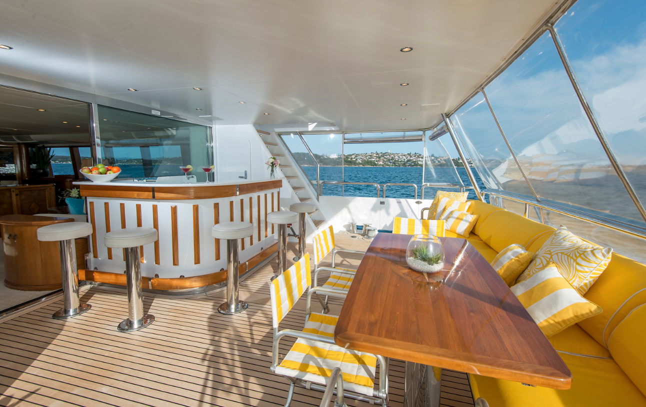 Oscar II Luxury Superyacht Hire Sydney