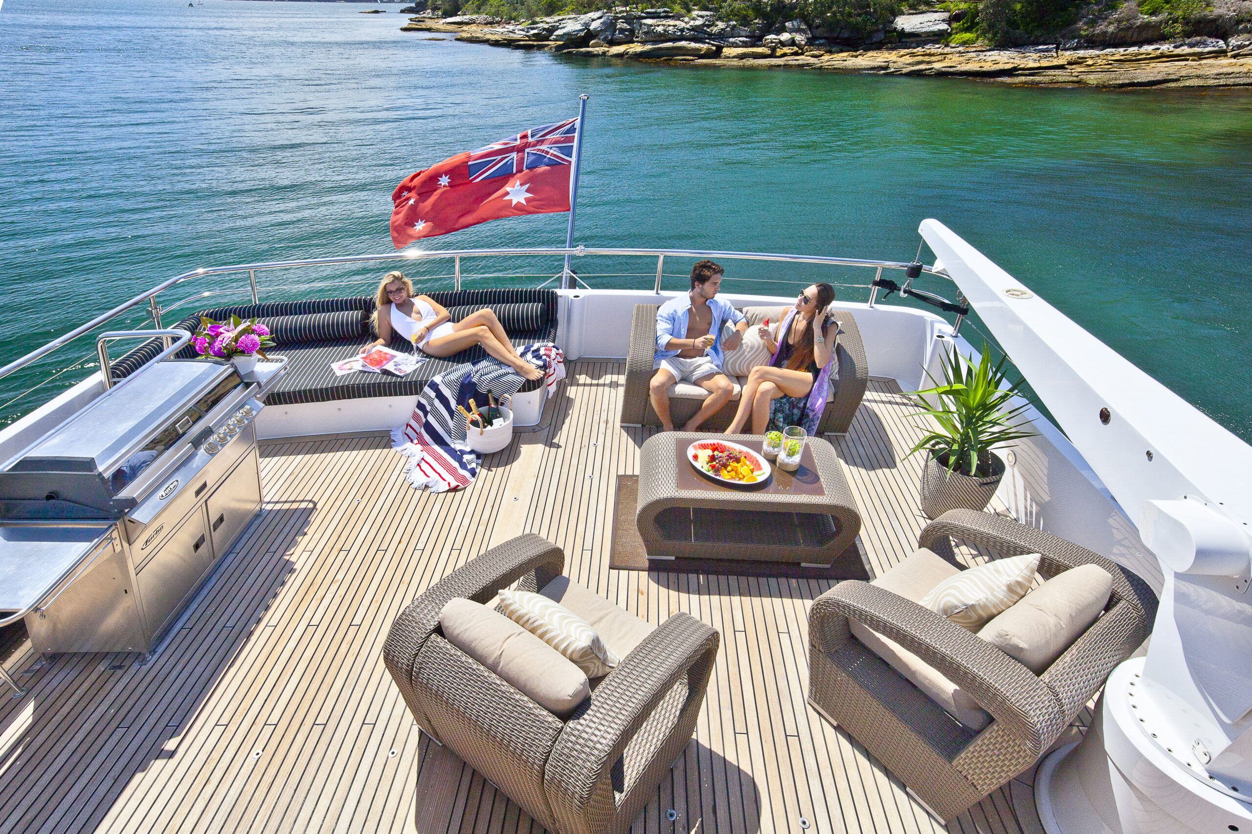 Oscar II Luxury Superyacht Hire Sydney