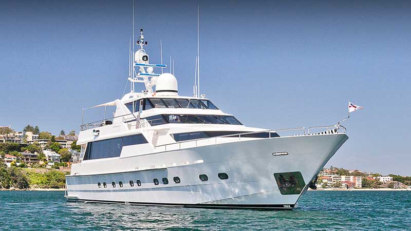 Oscar II Luxury Superyacht Sydney