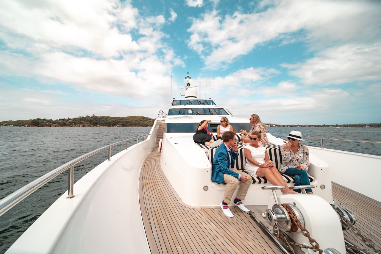 Oscar II Luxury Superyacht Hire Sydney