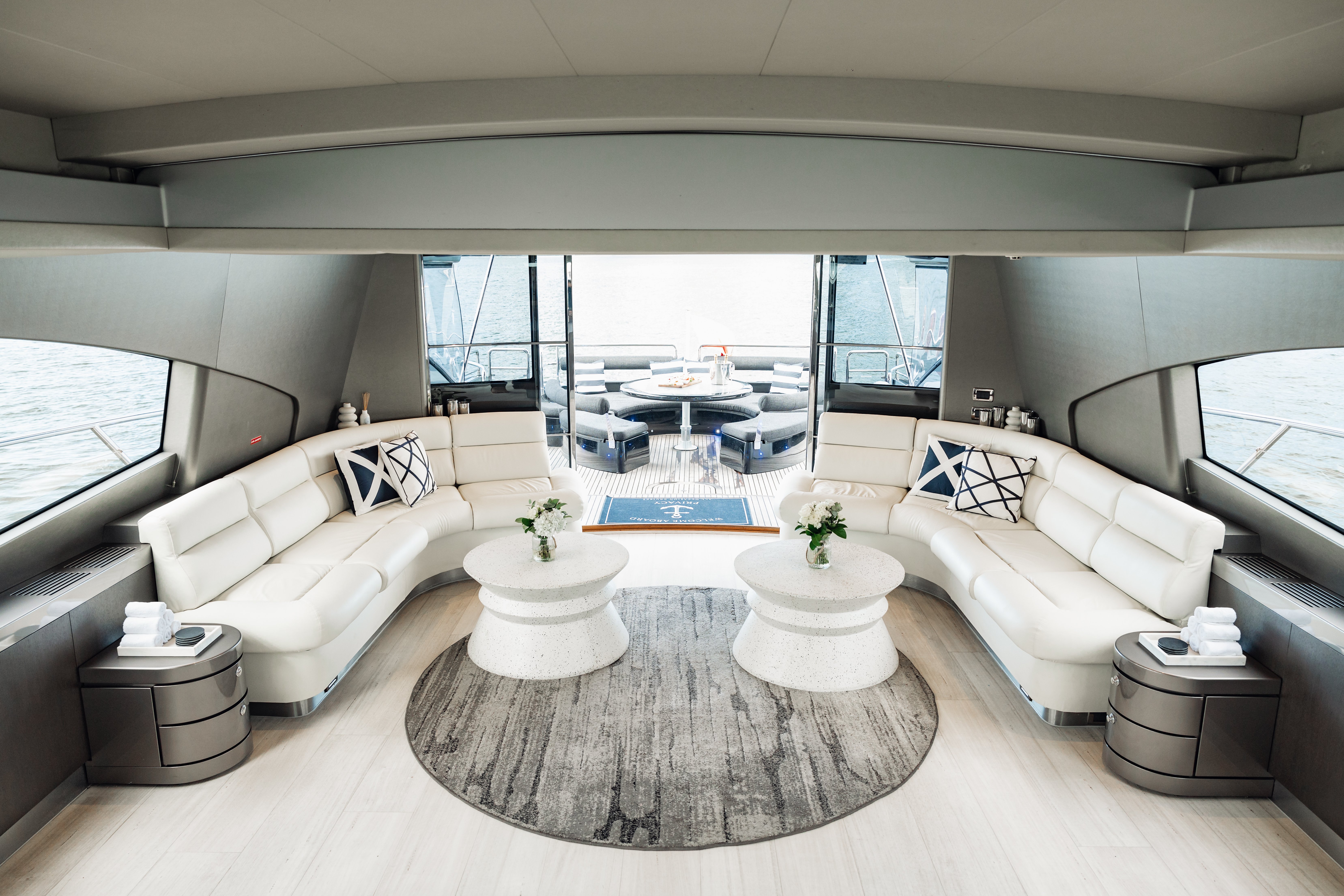 Privacy Luxury Superyacht Hire Sydney