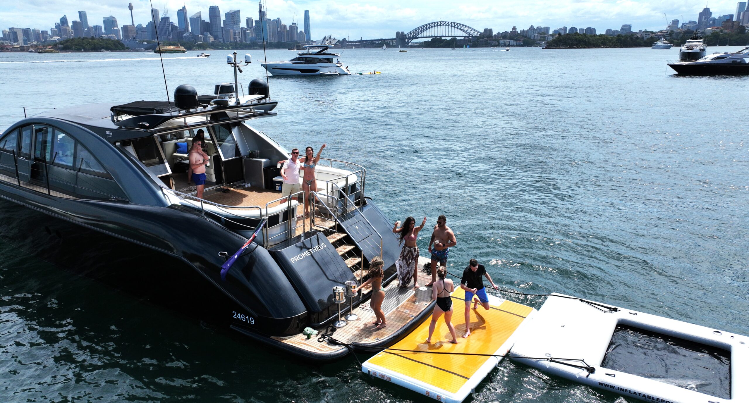 Prometheus Luxury Boat Sydney