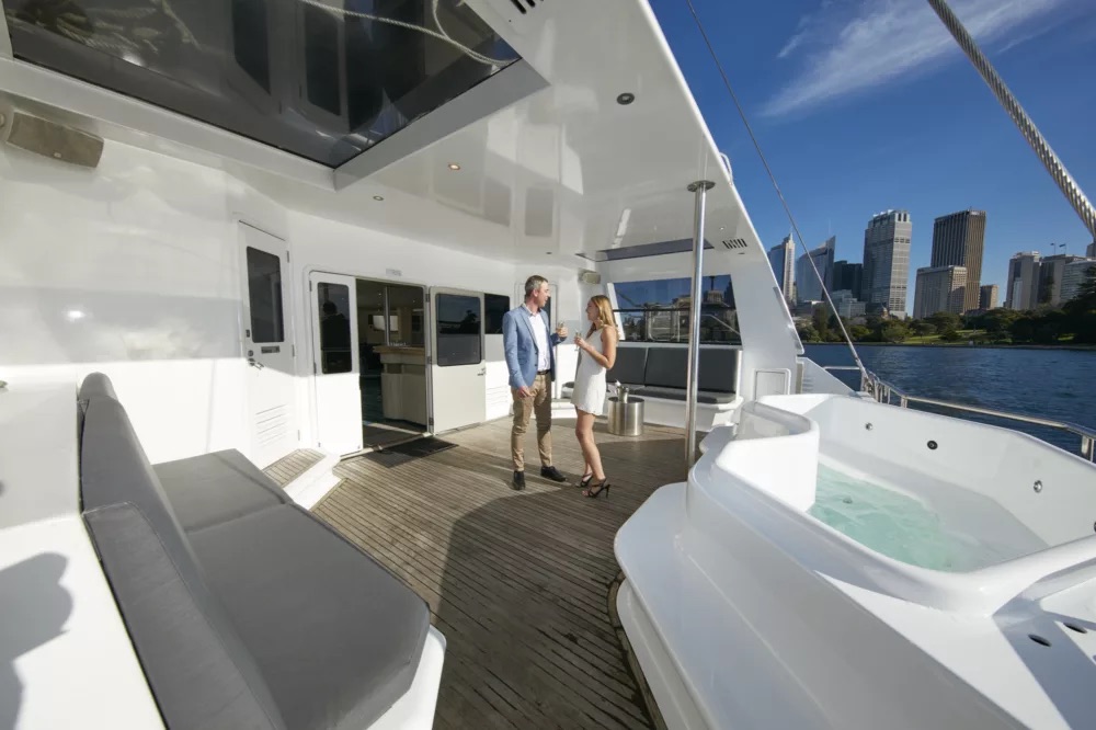 Sydney Crystal Luxury Catamaran Hire Sydney
