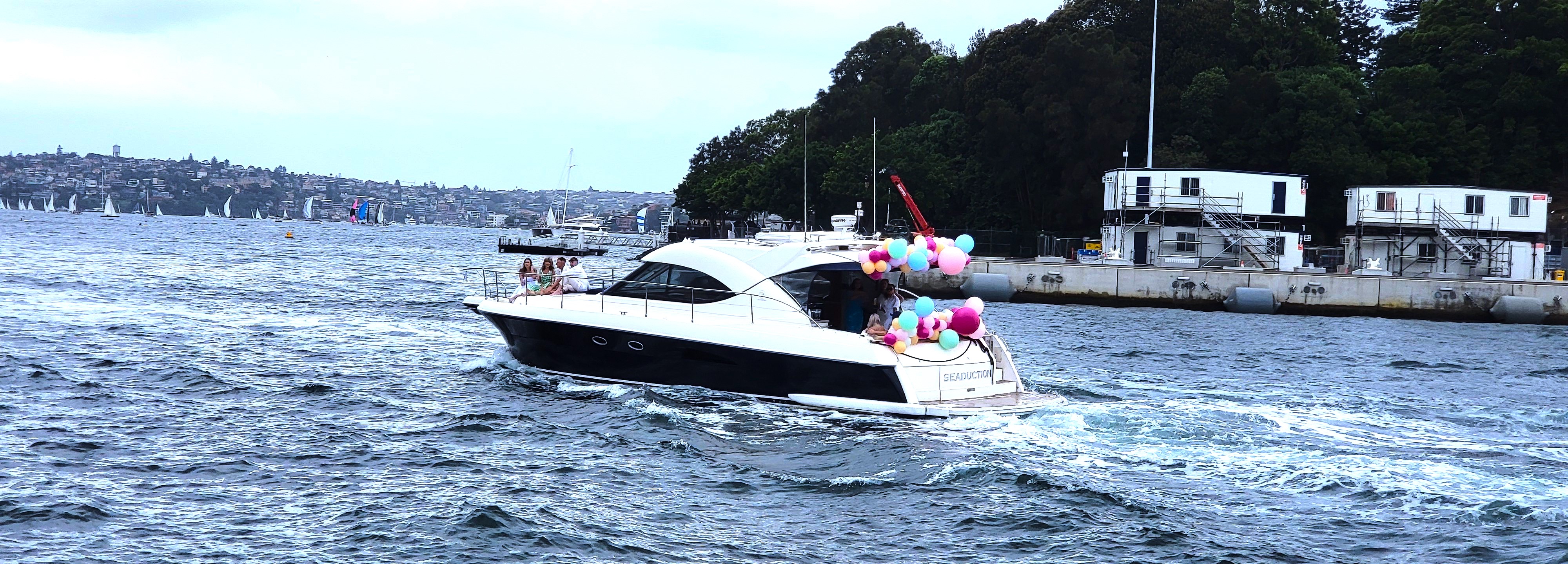 Seaduction Luxury Boat Sydney