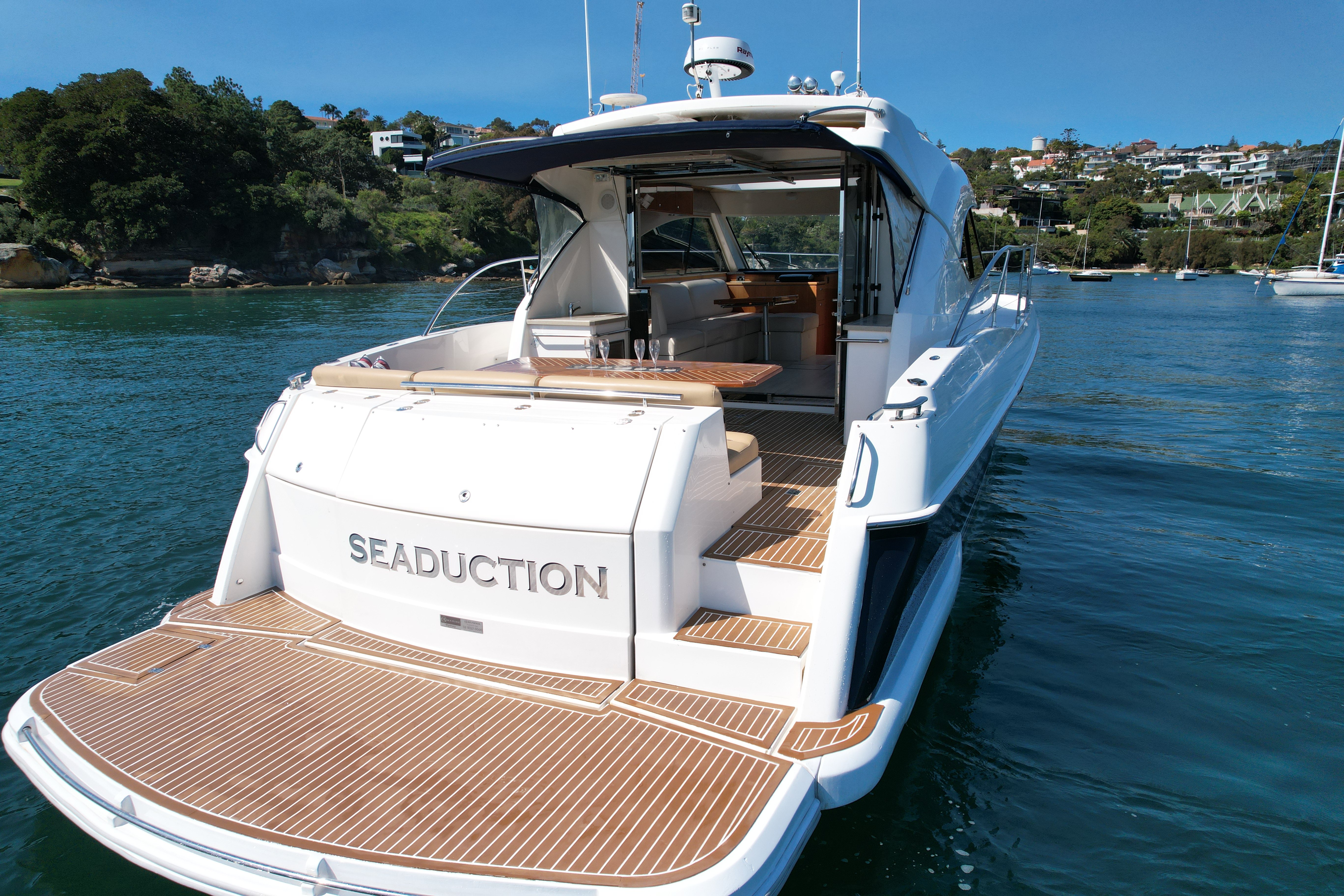 Seaduction Luxury Boat Sydney