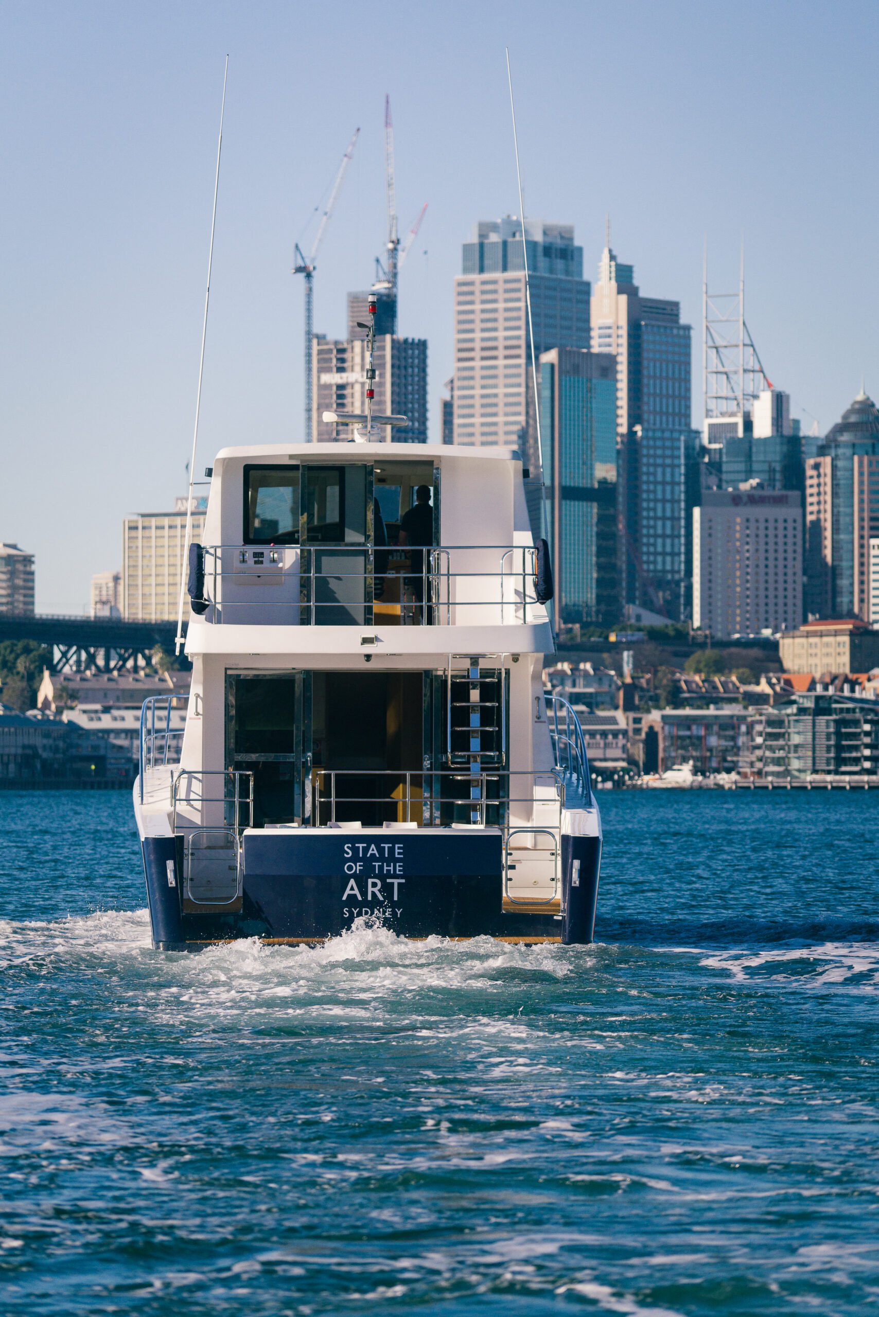 State Of The Art Luxury Yacht Hire Sydney