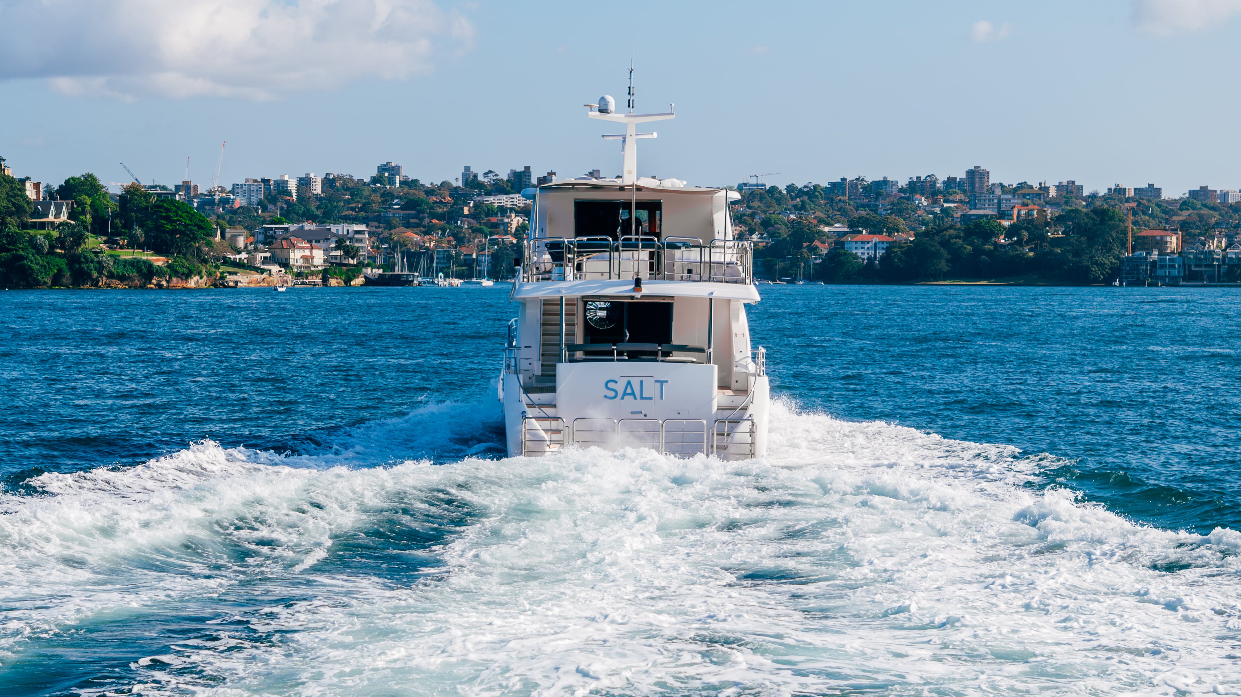 Salt Luxury Yacht Sydney