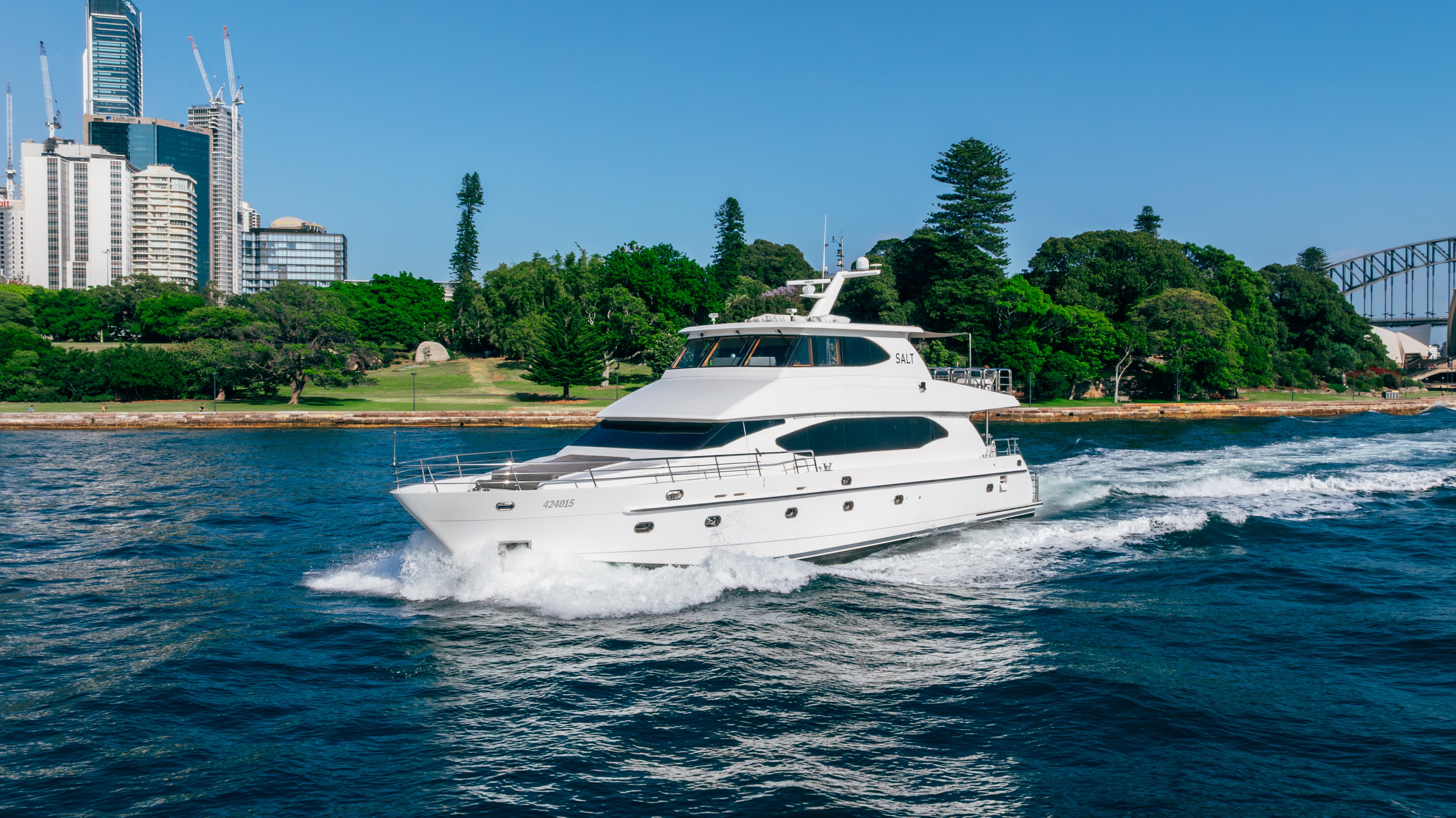 Salt Luxury Yacht Sydney