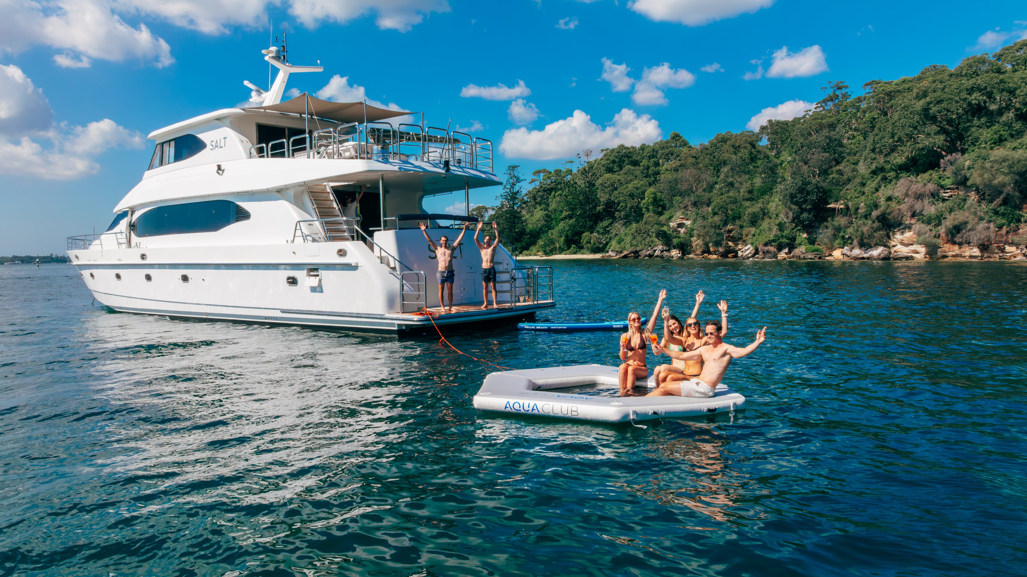 Salt Luxury Yacht Sydney