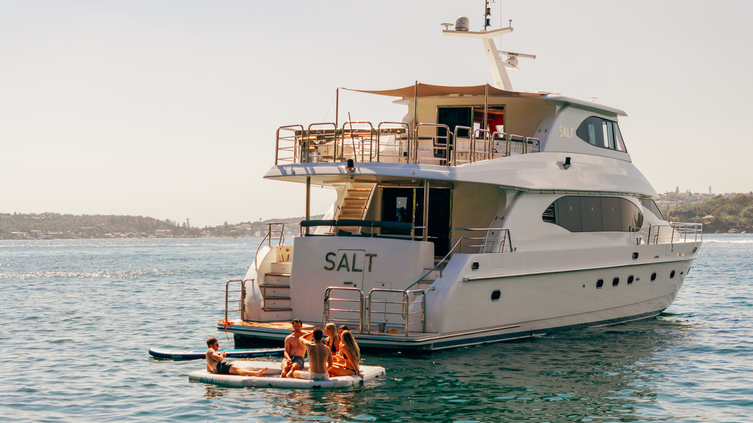 Salt Luxury Yacht Sydney