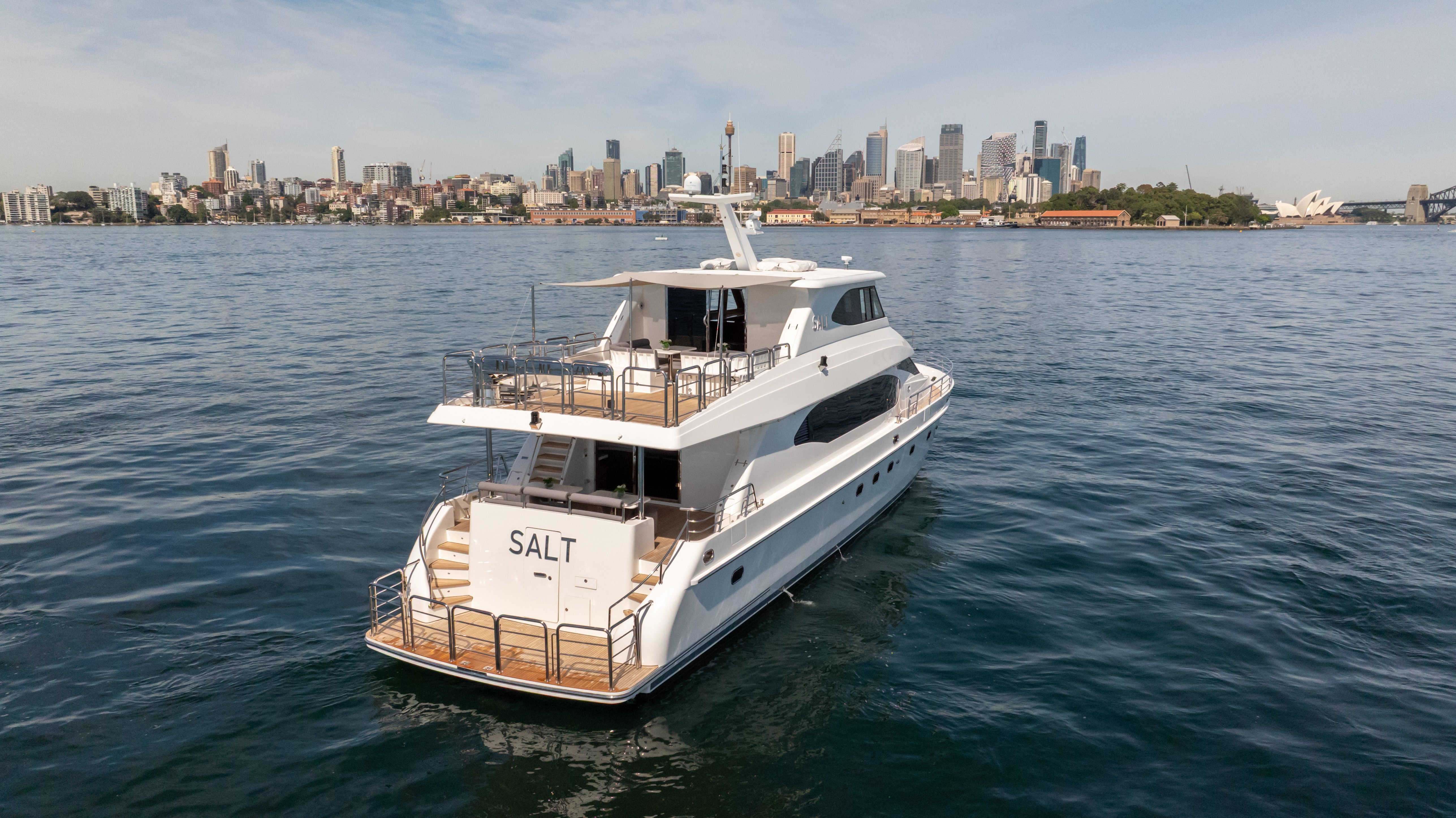 Salt Luxury Yacht Sydney