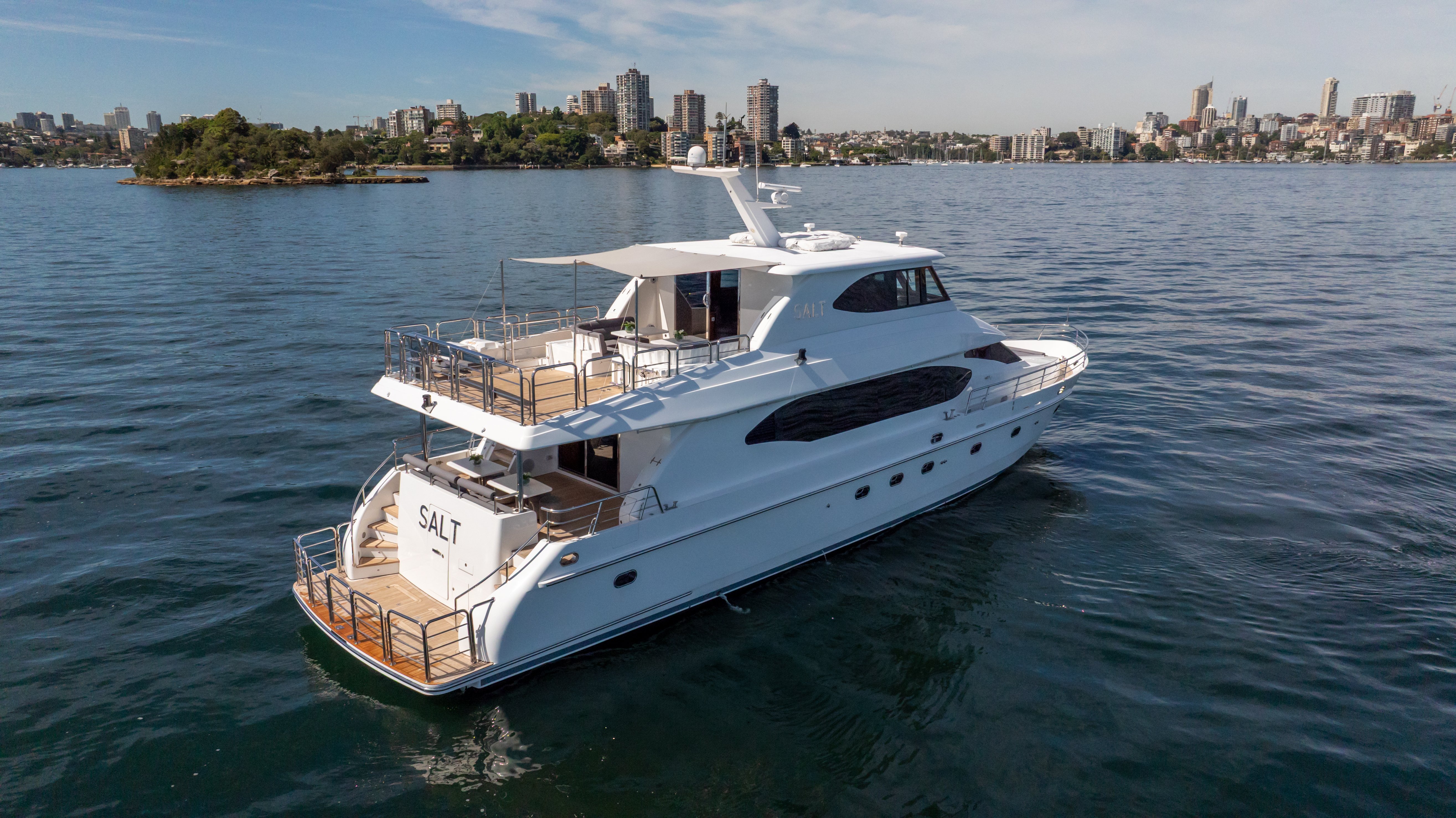 Salt Luxury Yacht Sydney