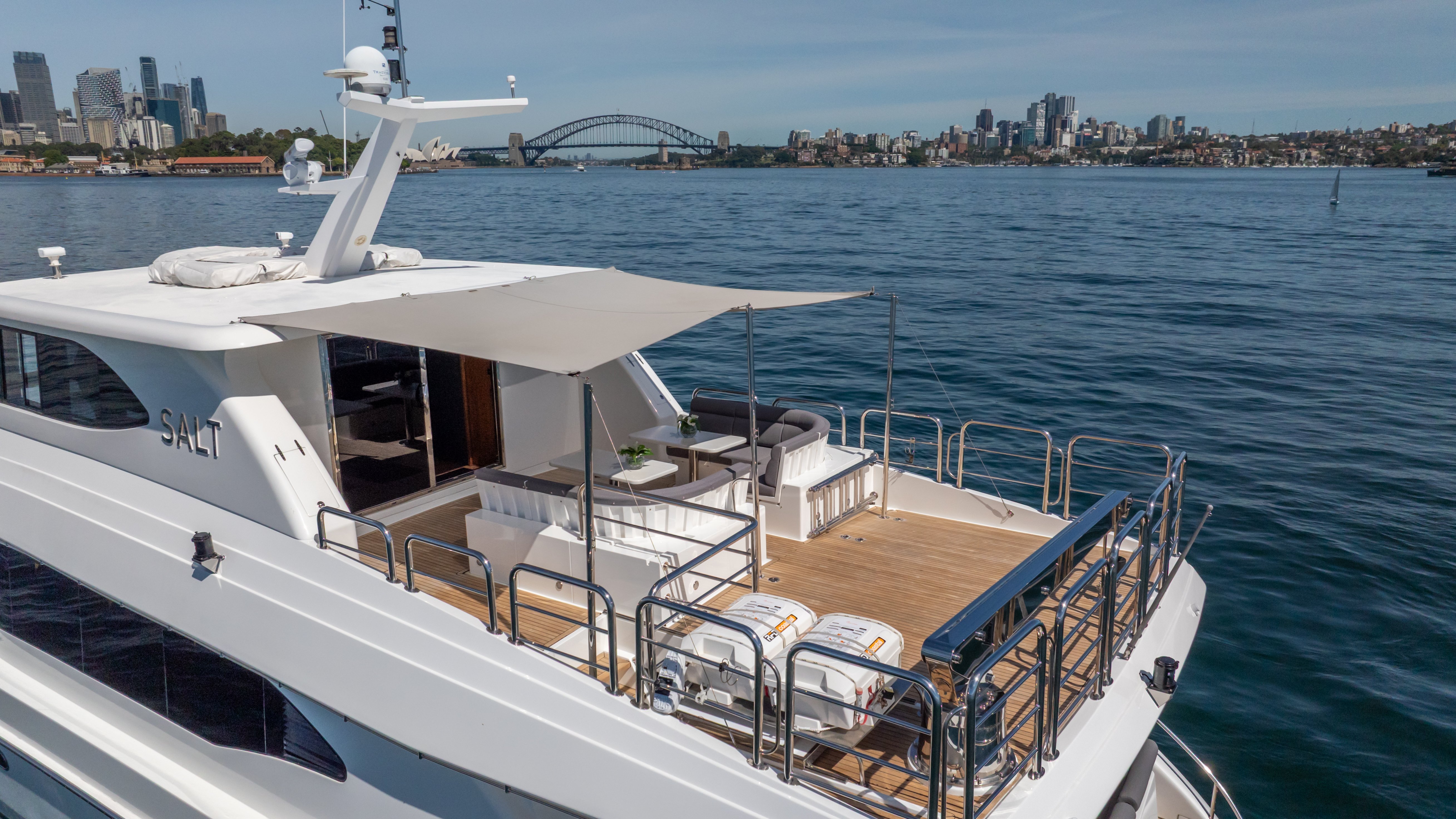 Salt Luxury Yacht Sydney