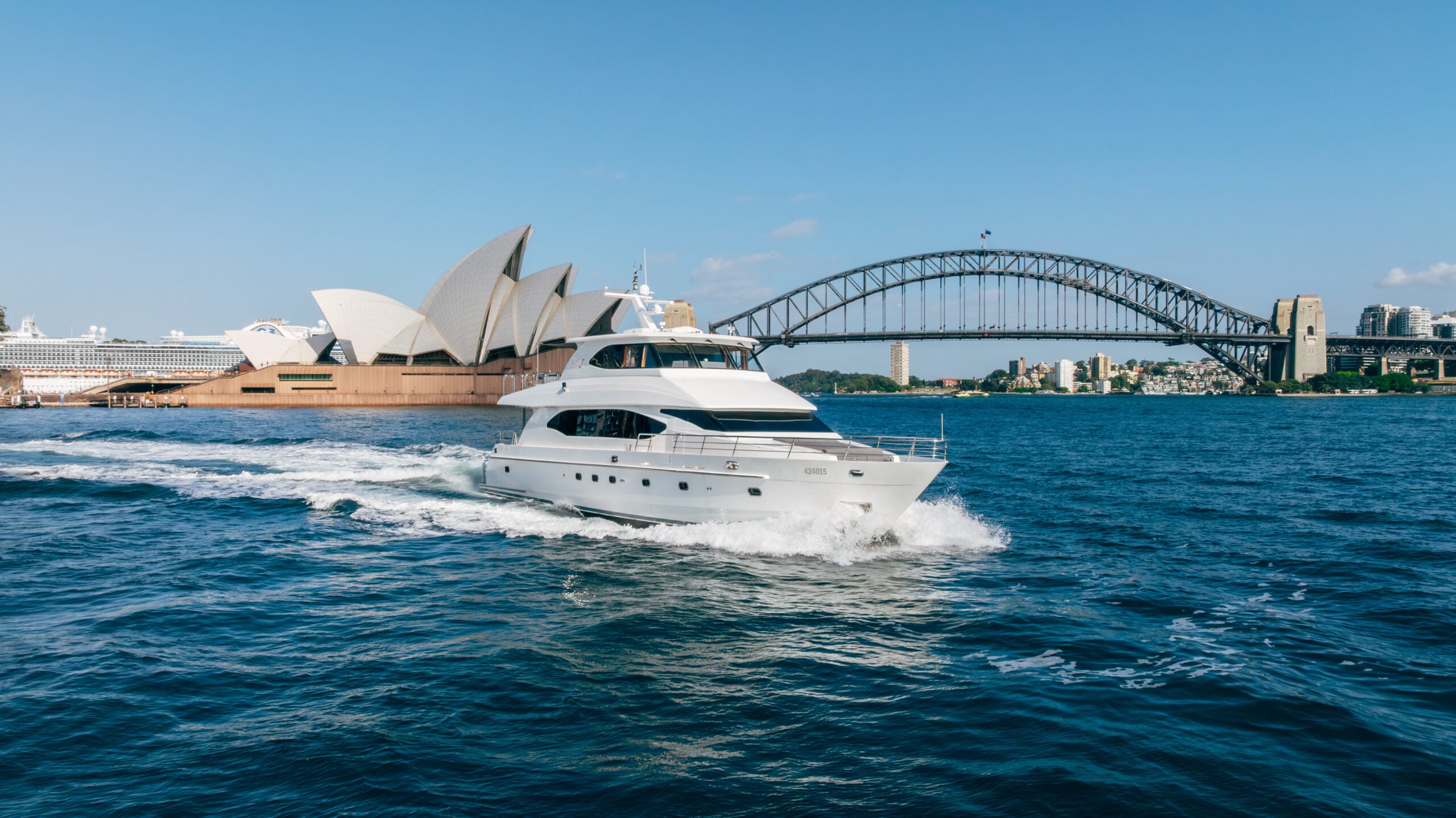 Salt Luxury Yacht Sydney