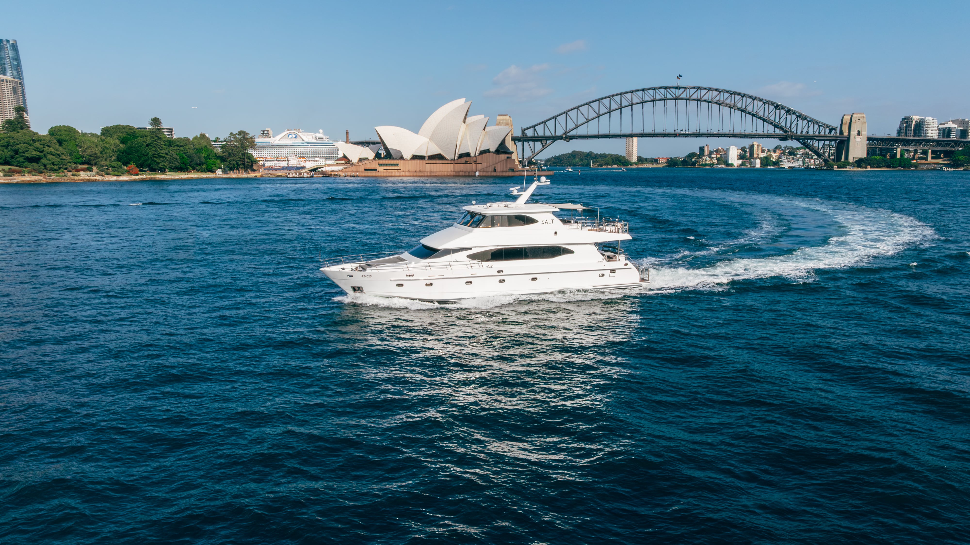 Salt Luxury Yacht Sydney