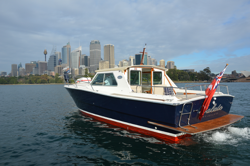 Salute Luxury Boat Hire Sydney