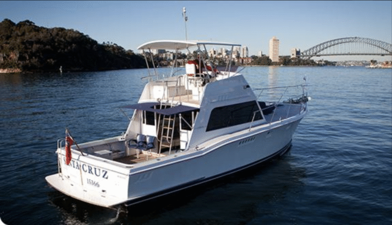 Santa Cruz Luxury Boat Sydney