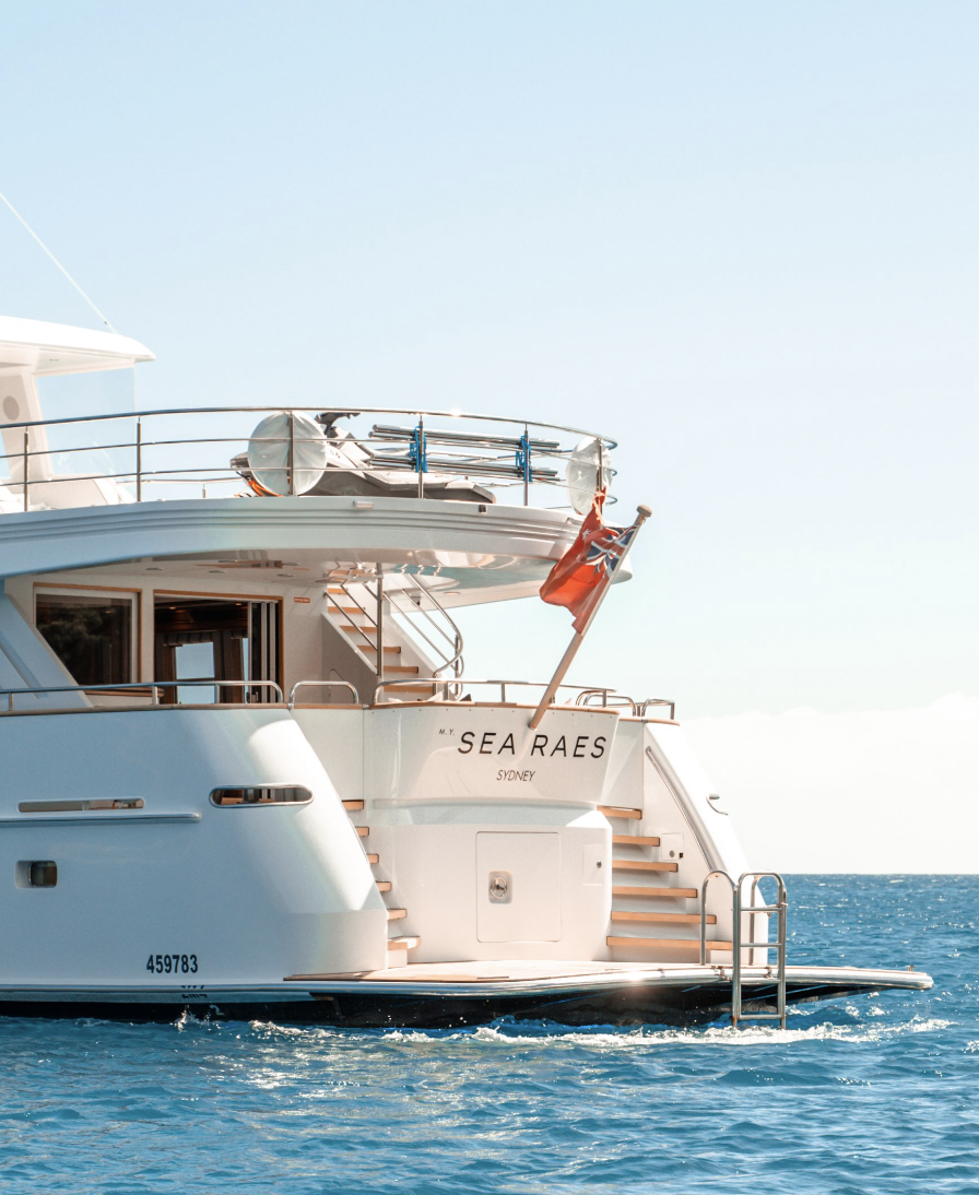 Sea Raes luxury yacht Sydney