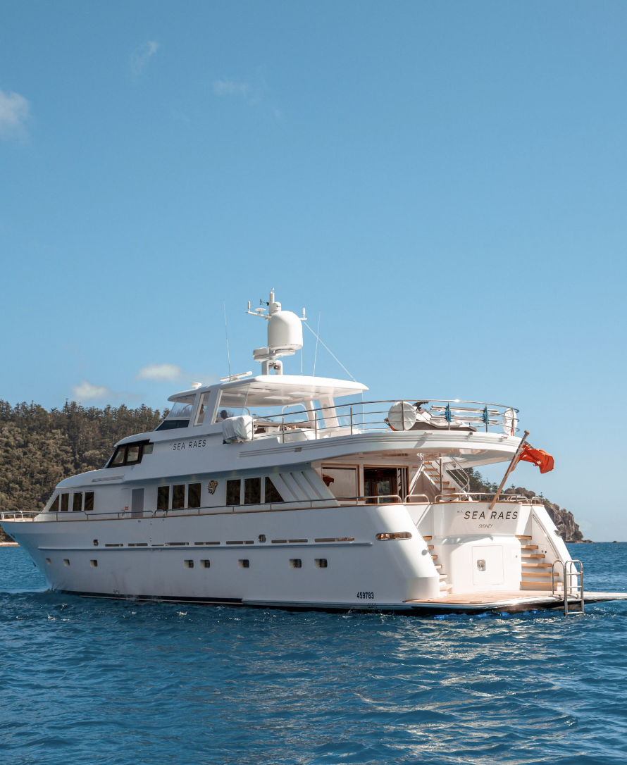 Sea Raes luxury yacht Sydney