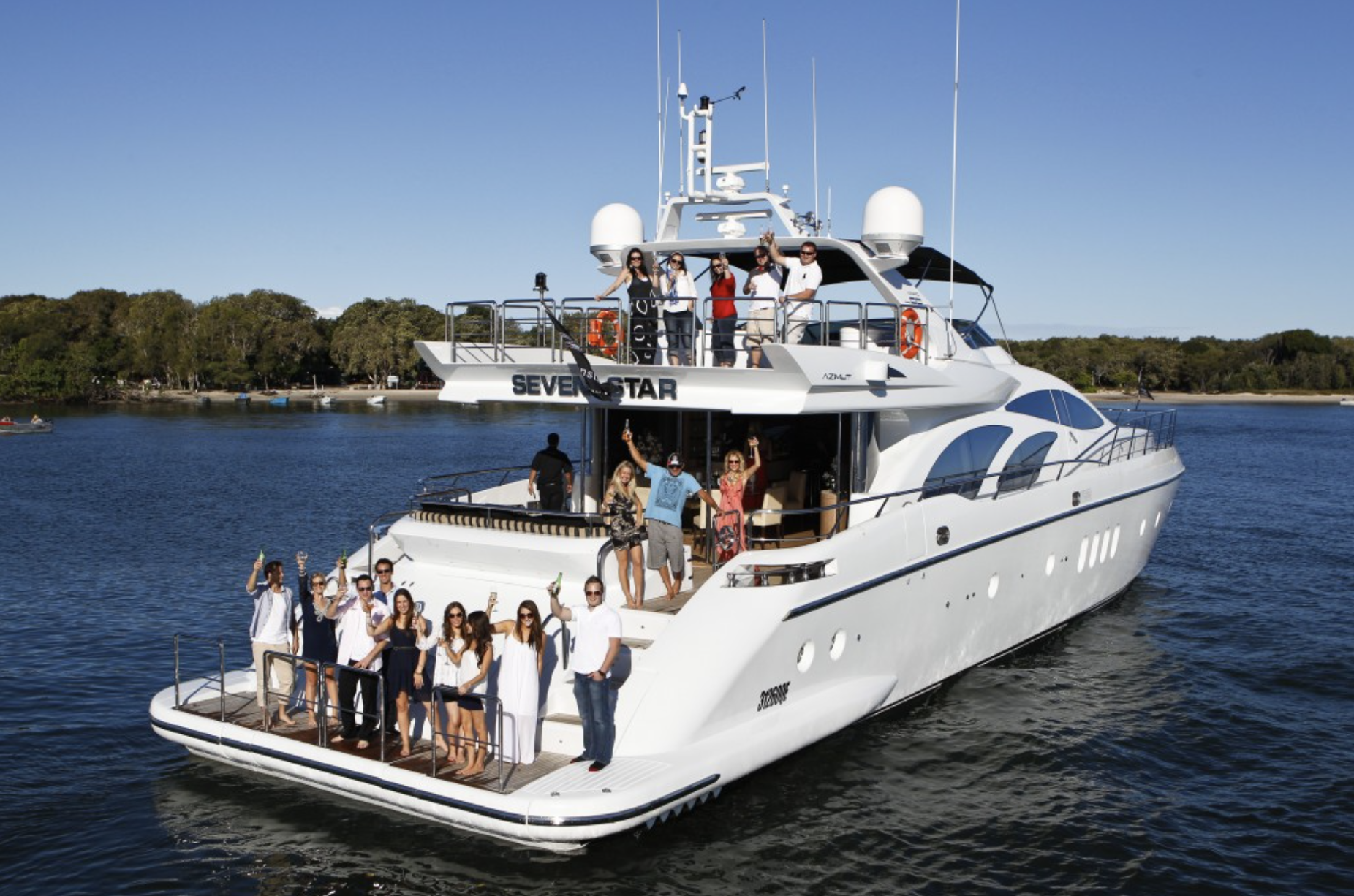 Seven Star Luxury Boat Hire Sydney