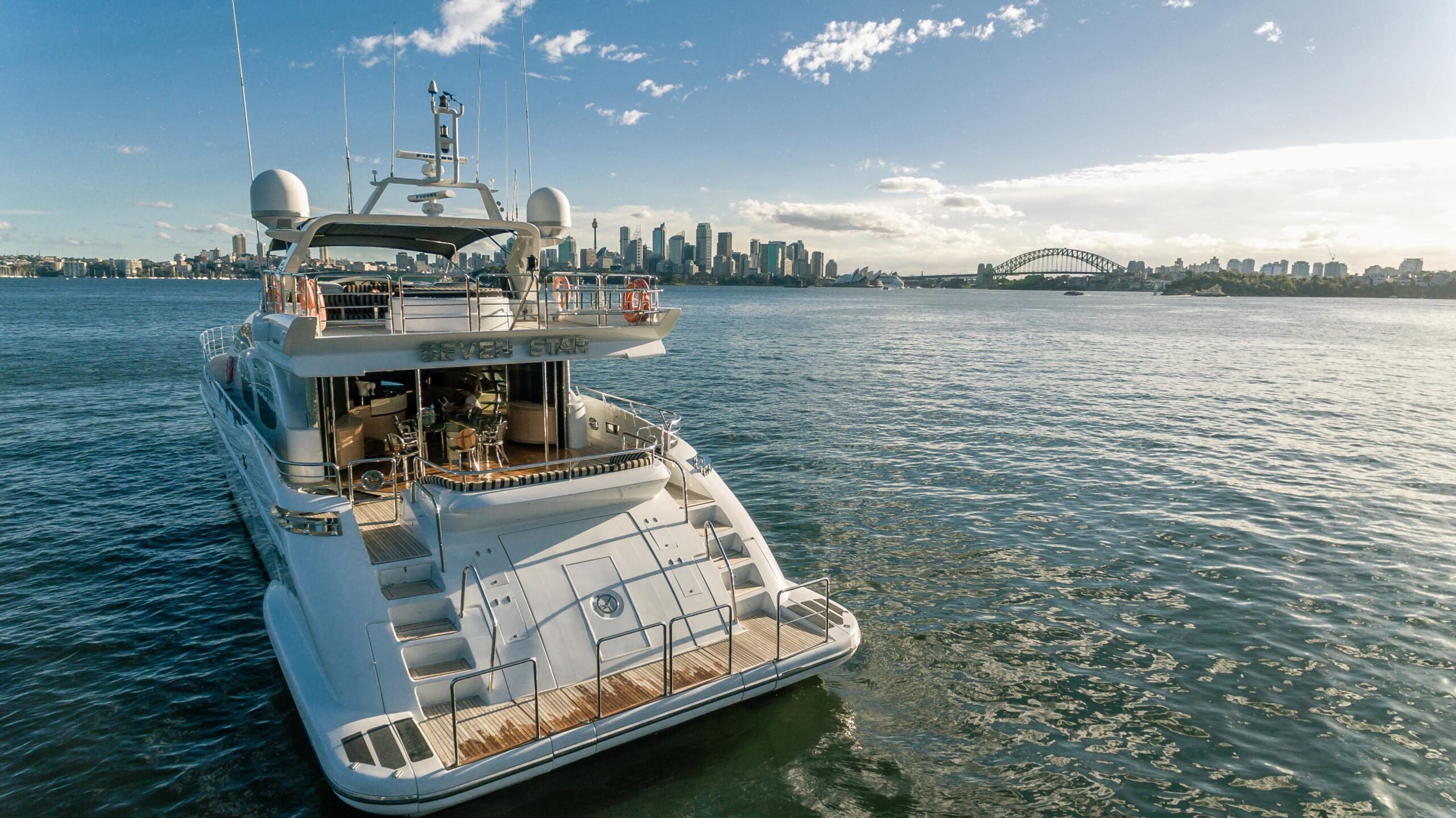 Seven Star Luxury Superyacht Sydney