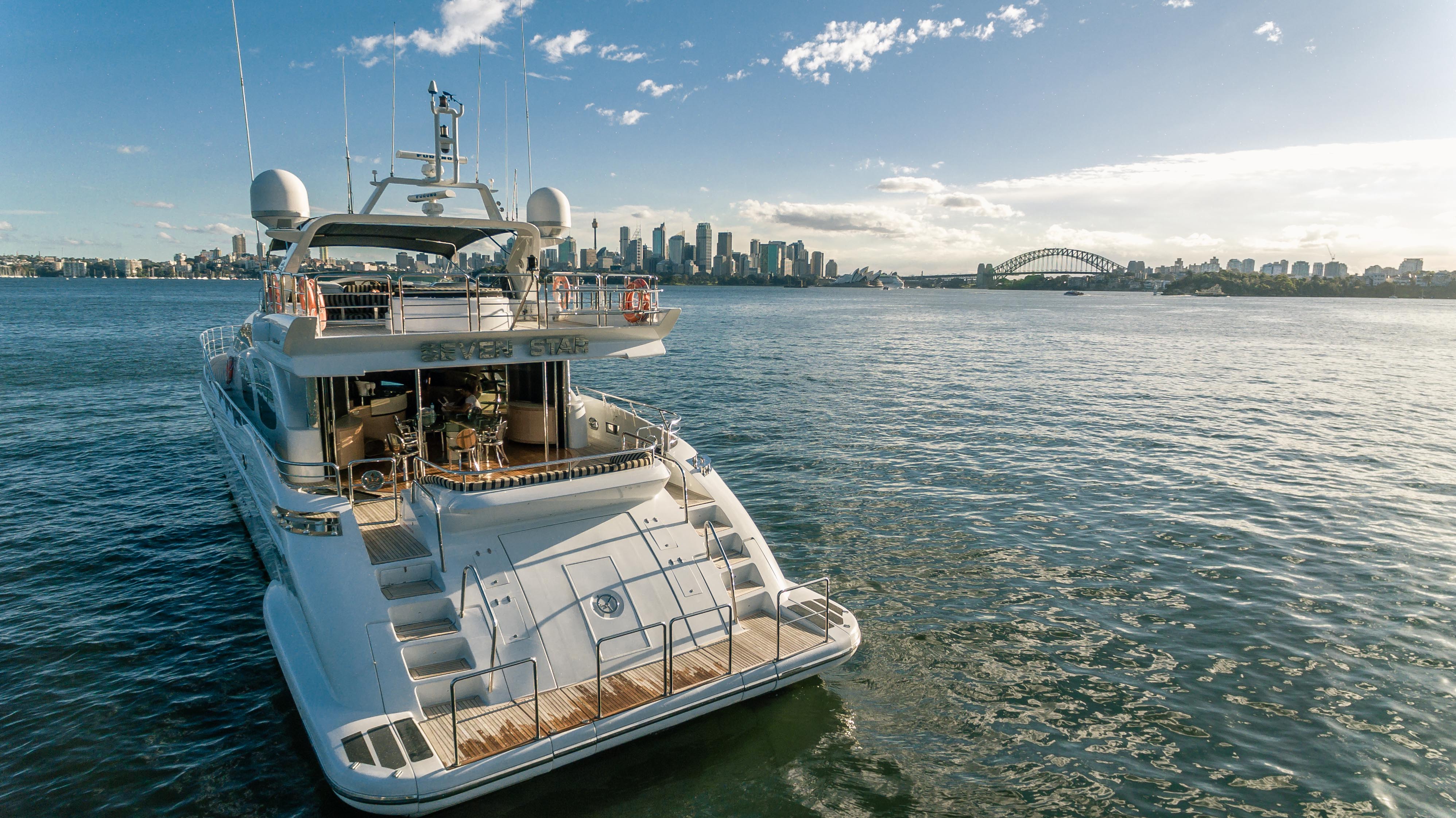 Seven Star Luxury Superyacht Sydney