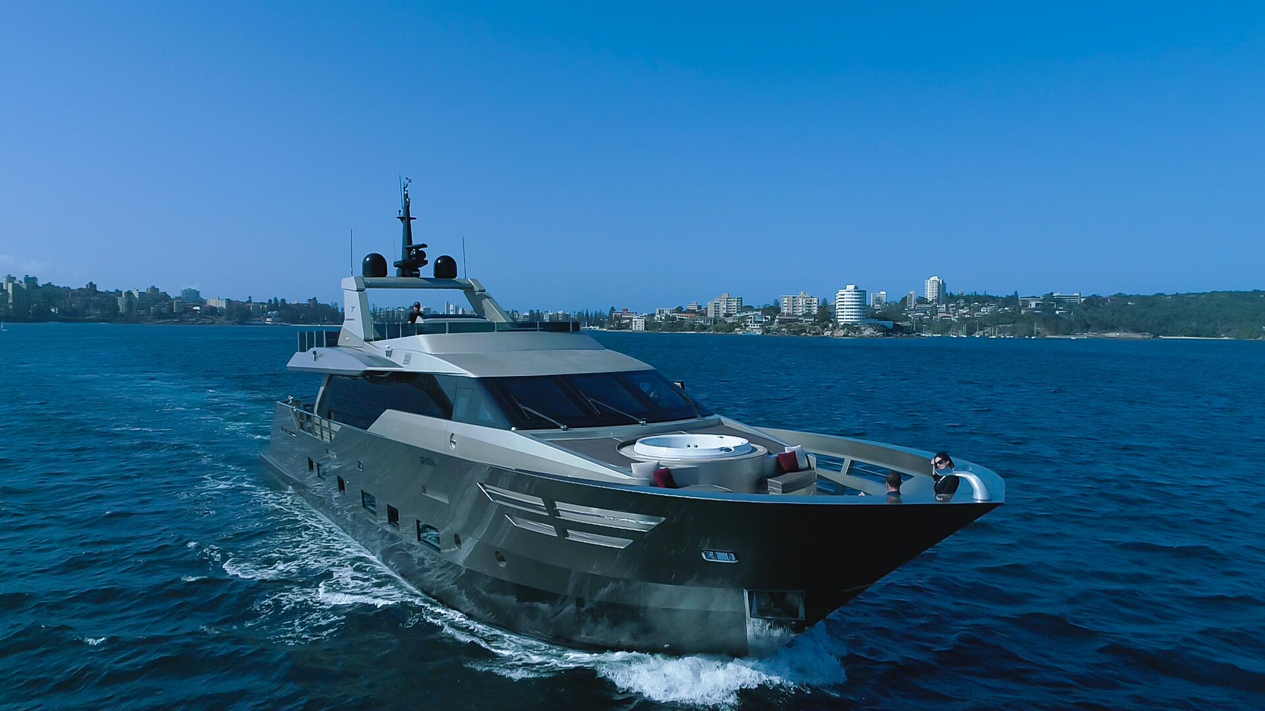 Shadow Luxury Superyacht Hire Sydney