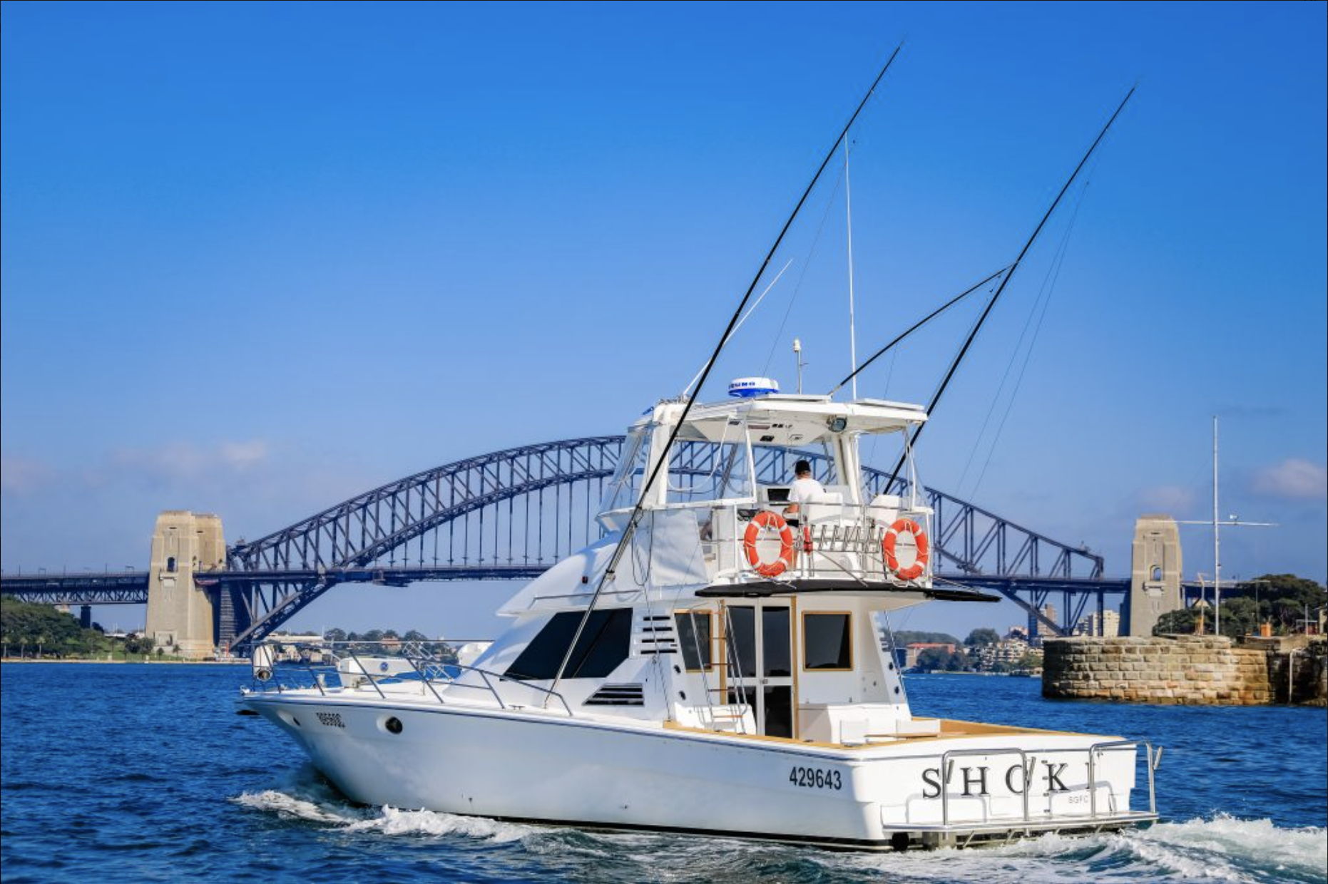 Shoki Luxury Boat Hire Sydney