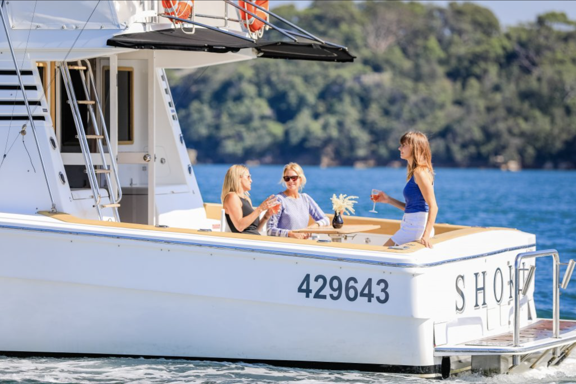Shoki Luxury Boat Hire Sydney