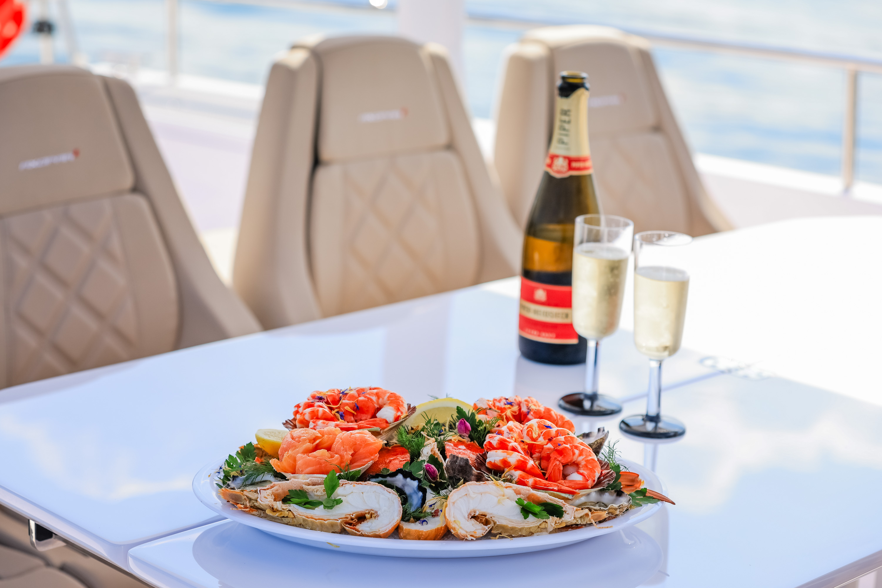 Spectre 2 boat catering Sydney